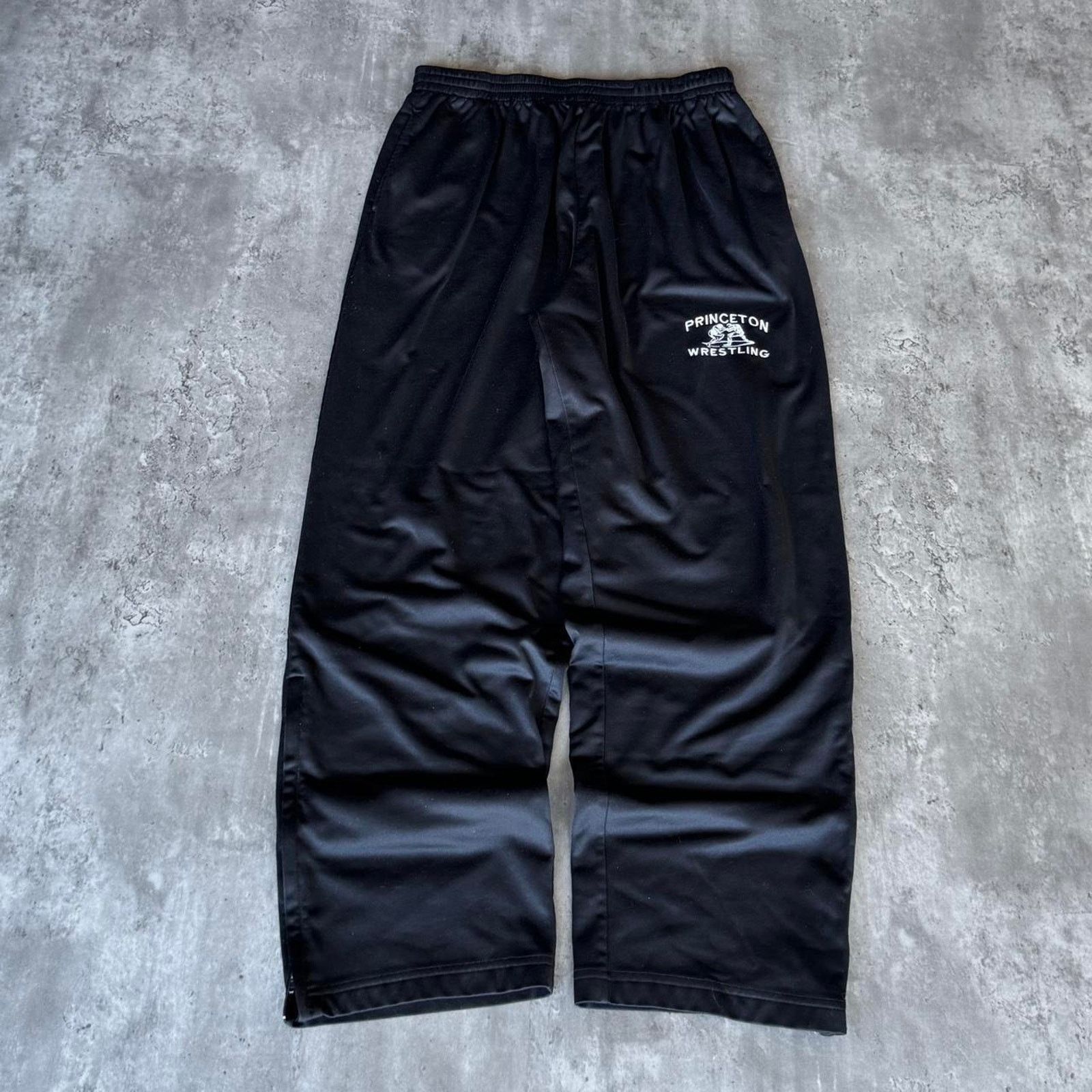Vintage Vintage Y2K Princeton Wrestling Black Athletic Sweatpants Size US 35 - 1 Thumbnail