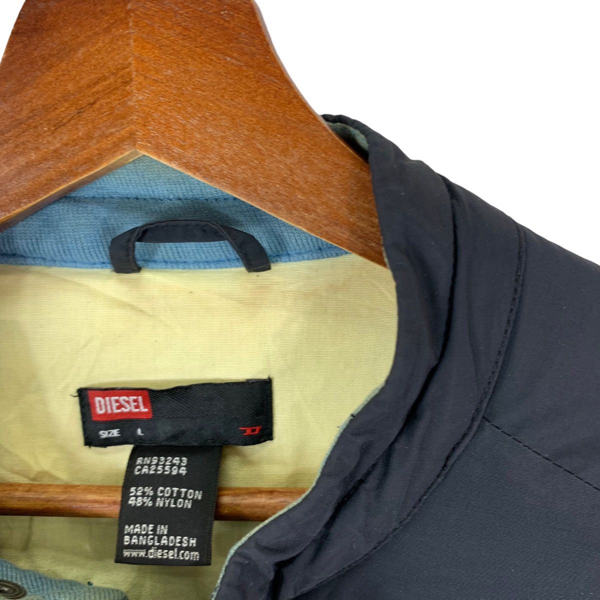 Diesel VINTAGE DIESEL ROAD WARRIOR BIKERS LIGHT ZIPPER JACKET Size US L / EU 52-54 / 3 - 6 Thumbnail