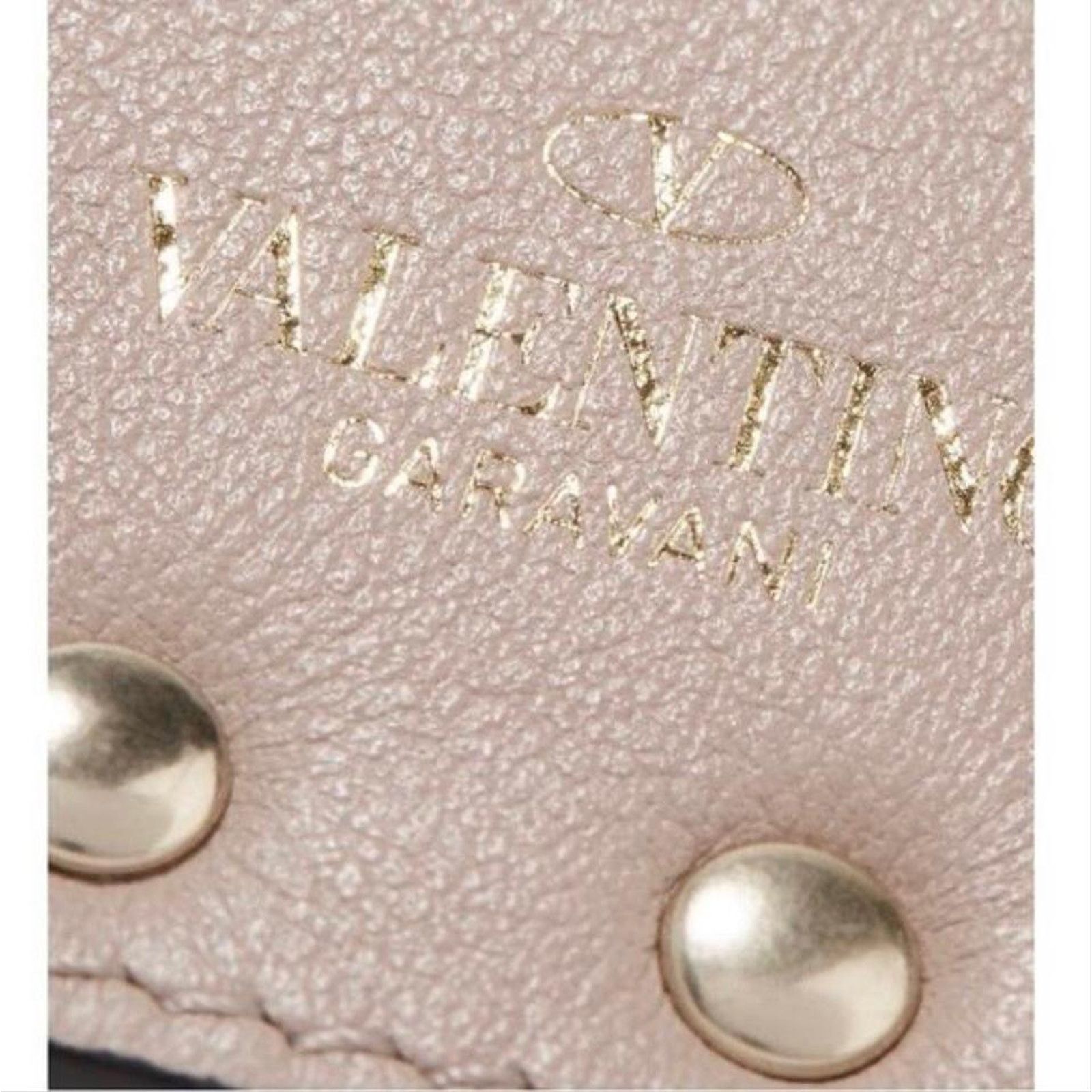 Valentino Valentino Garavani Rockstud zipped card holder coin case Size ONE SIZE - 3 Thumbnail