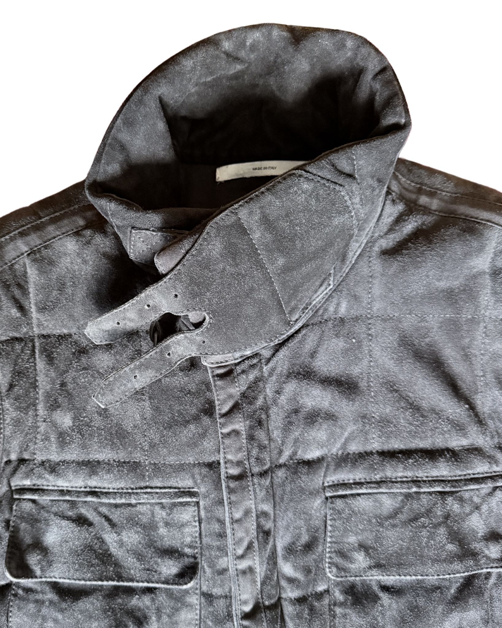 Yves Saint Laurent YSL By Tom Ford F/W 2002 Suede Military Jacket Size US M / EU 48-50 / 2 - 6 Thumbnail