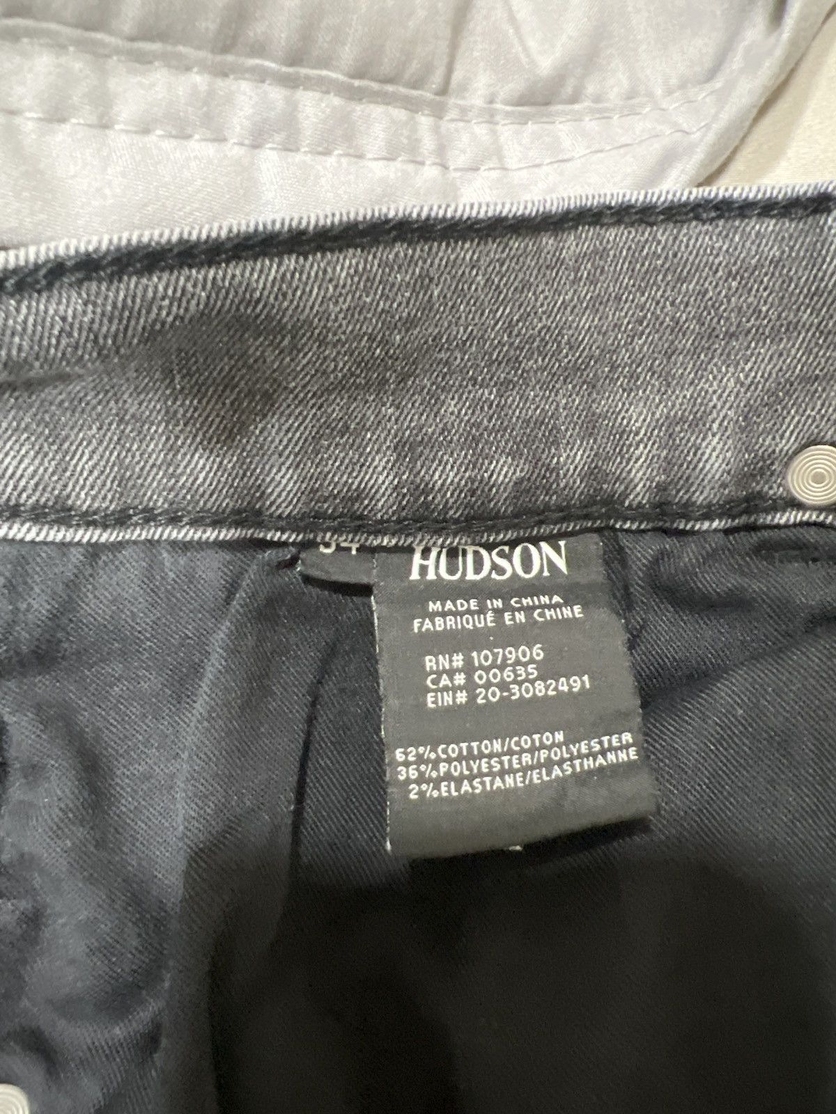 Hudson HUDSON JEANS Size US 34 / EU 50 - 4 Thumbnail