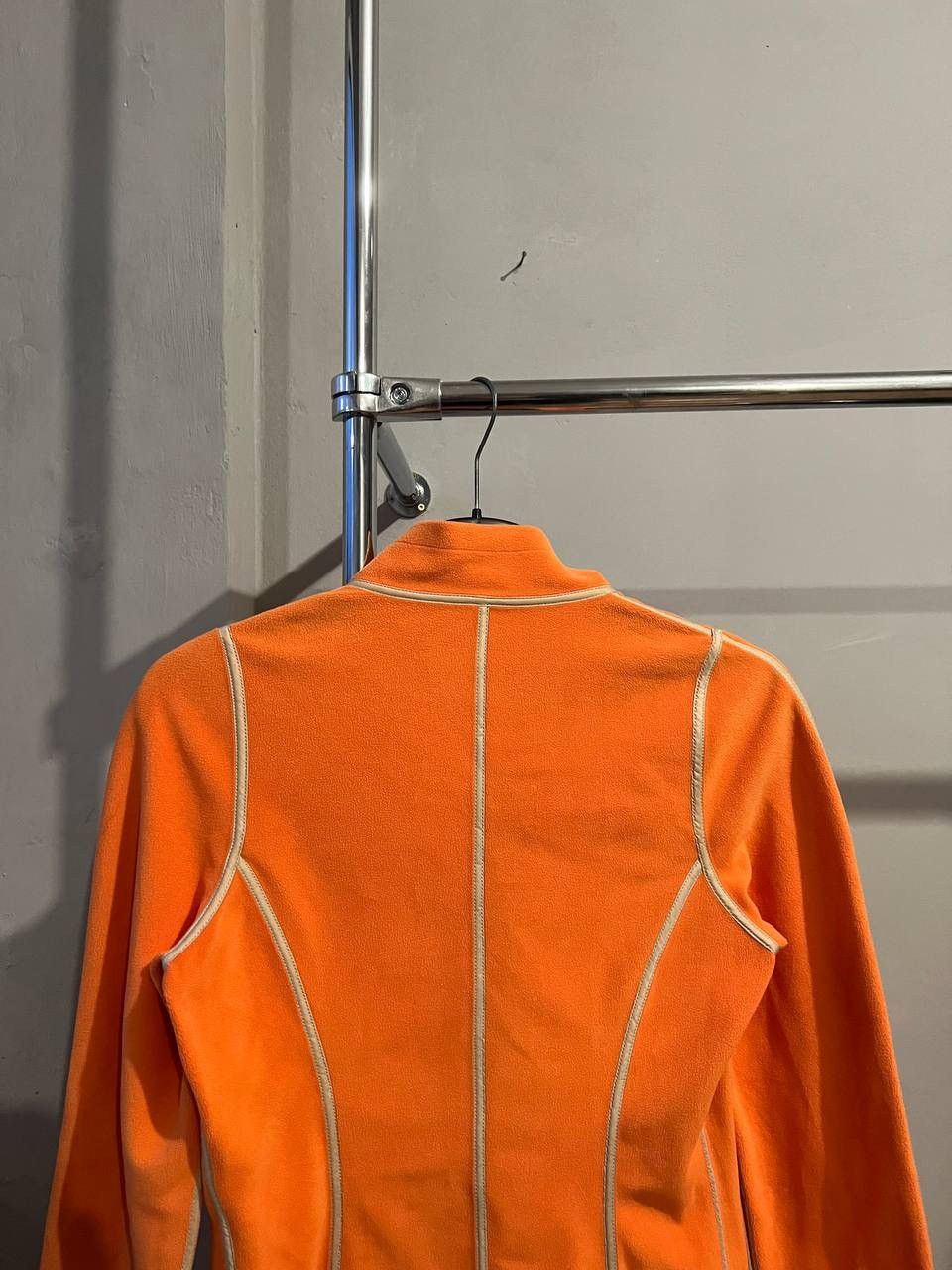 Frauenschuh FRAUENSCHUH WOMEN ORANGE FLEECE ACTIVE ZIP LONG SLEEVE SZ L Size L / US 10 / IT 46 - 11 Thumbnail