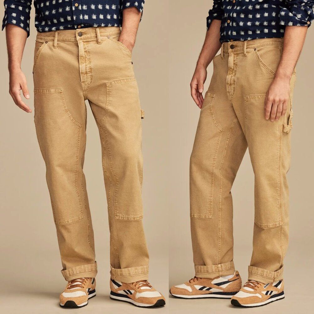 Lucky Brand NWT New $119 Lucky Brand 181 Relaxed Straight Carpenter Jea Size US 31 - 1 Thumbnail