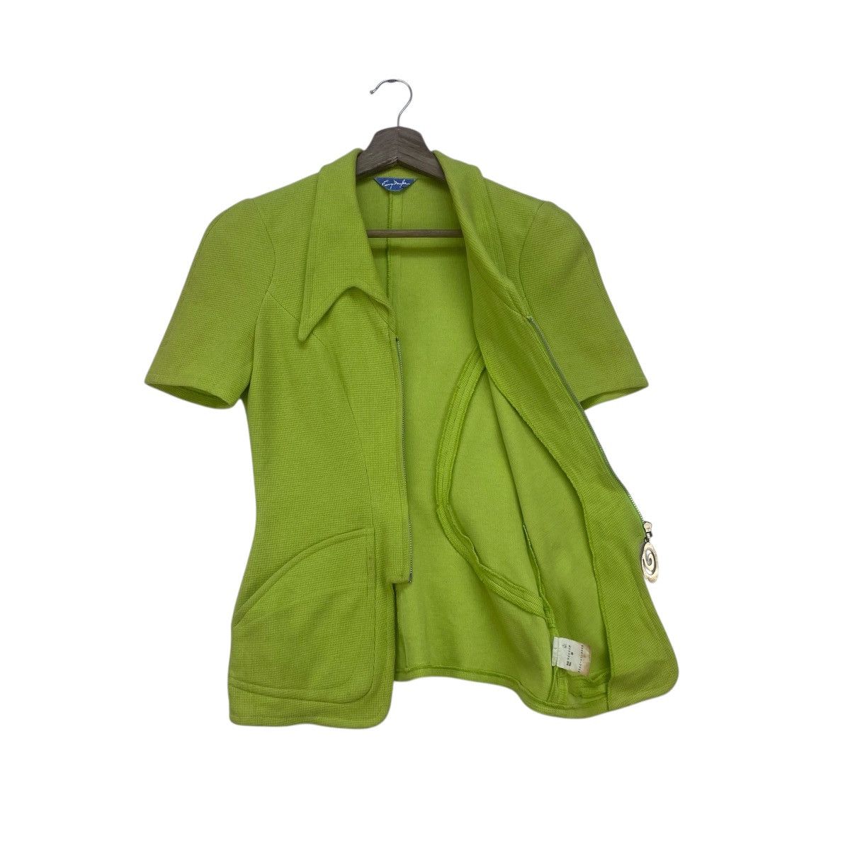Thierry Mugler Iconic Shape Thierry Mugler Green Jacket Size XS / US 0-2 / IT 36-38 - 3 Thumbnail