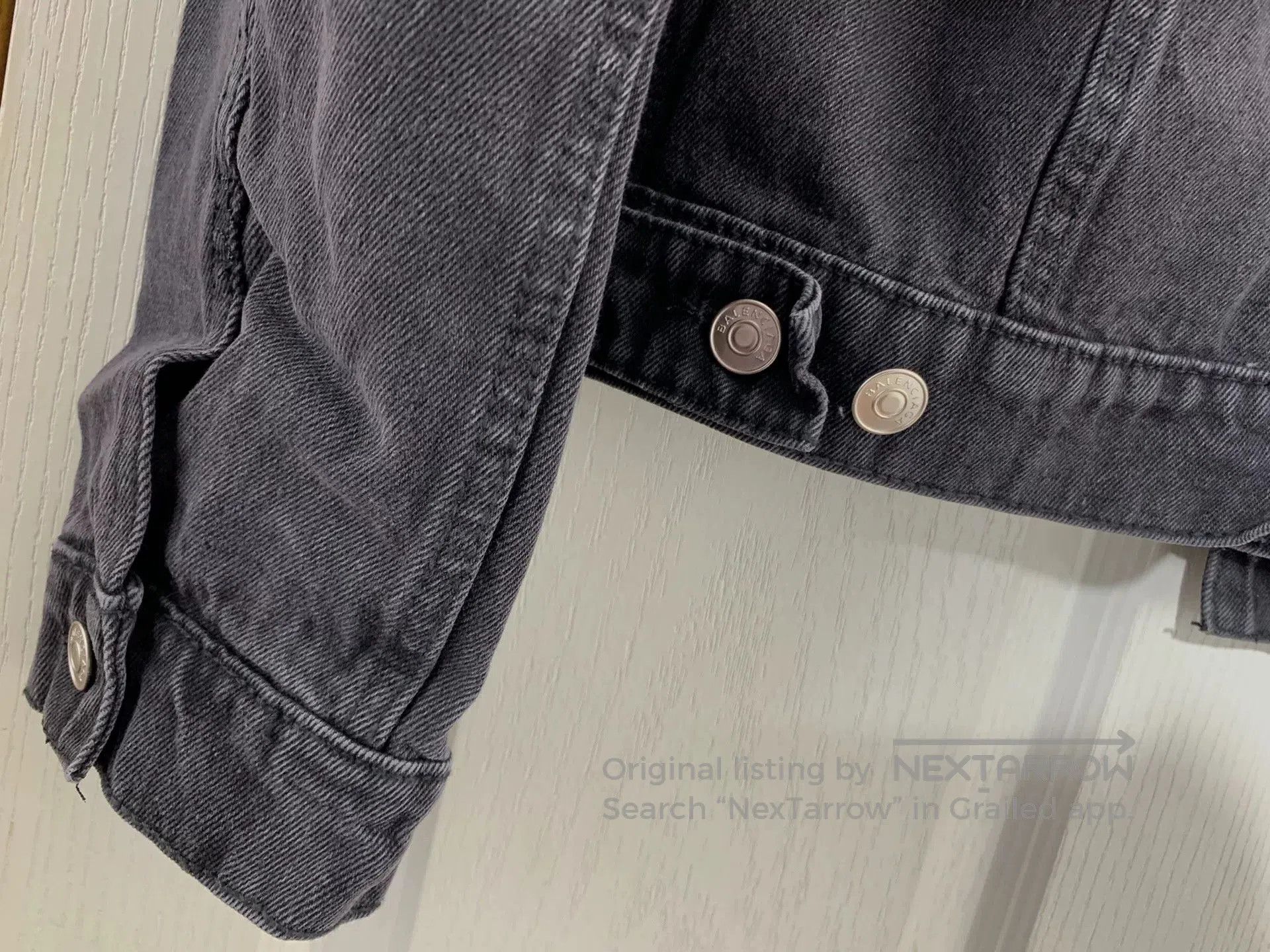 Balenciaga BALENCIAGA Men's Denim Casual Jacket. Size US M / EU 48-50 / 2 - 7 Thumbnail
