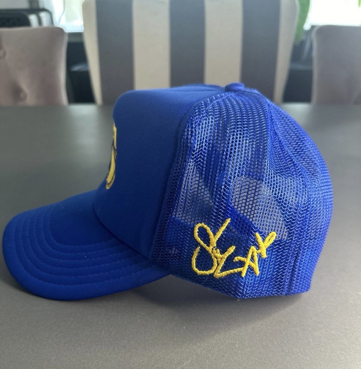 Top Dawg Entertainment Blue SZA trucker hat from SOS tour Size ONE SIZE - 3 Thumbnail