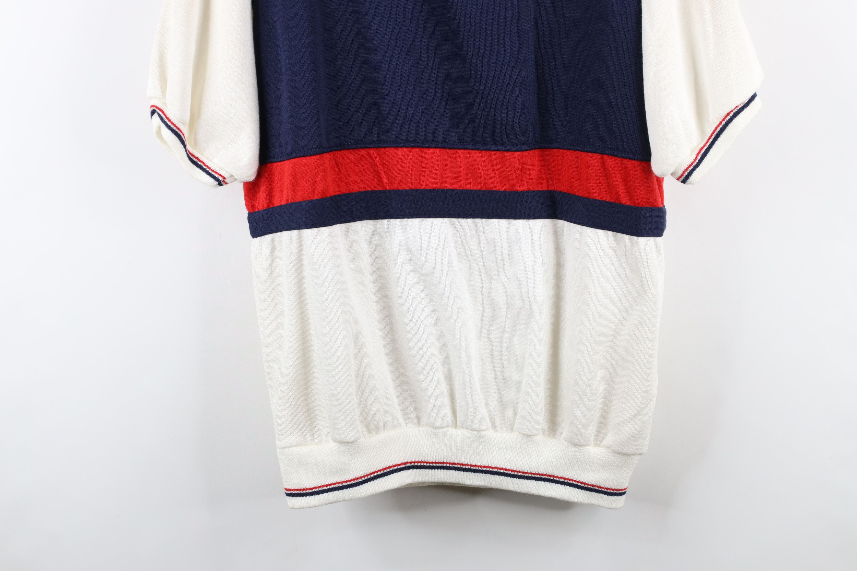Vintage Vintage 70s Streetwear Short Sleeve Crewneck Sweatshirt Size US XL / EU 56 / 4 - 3 Thumbnail