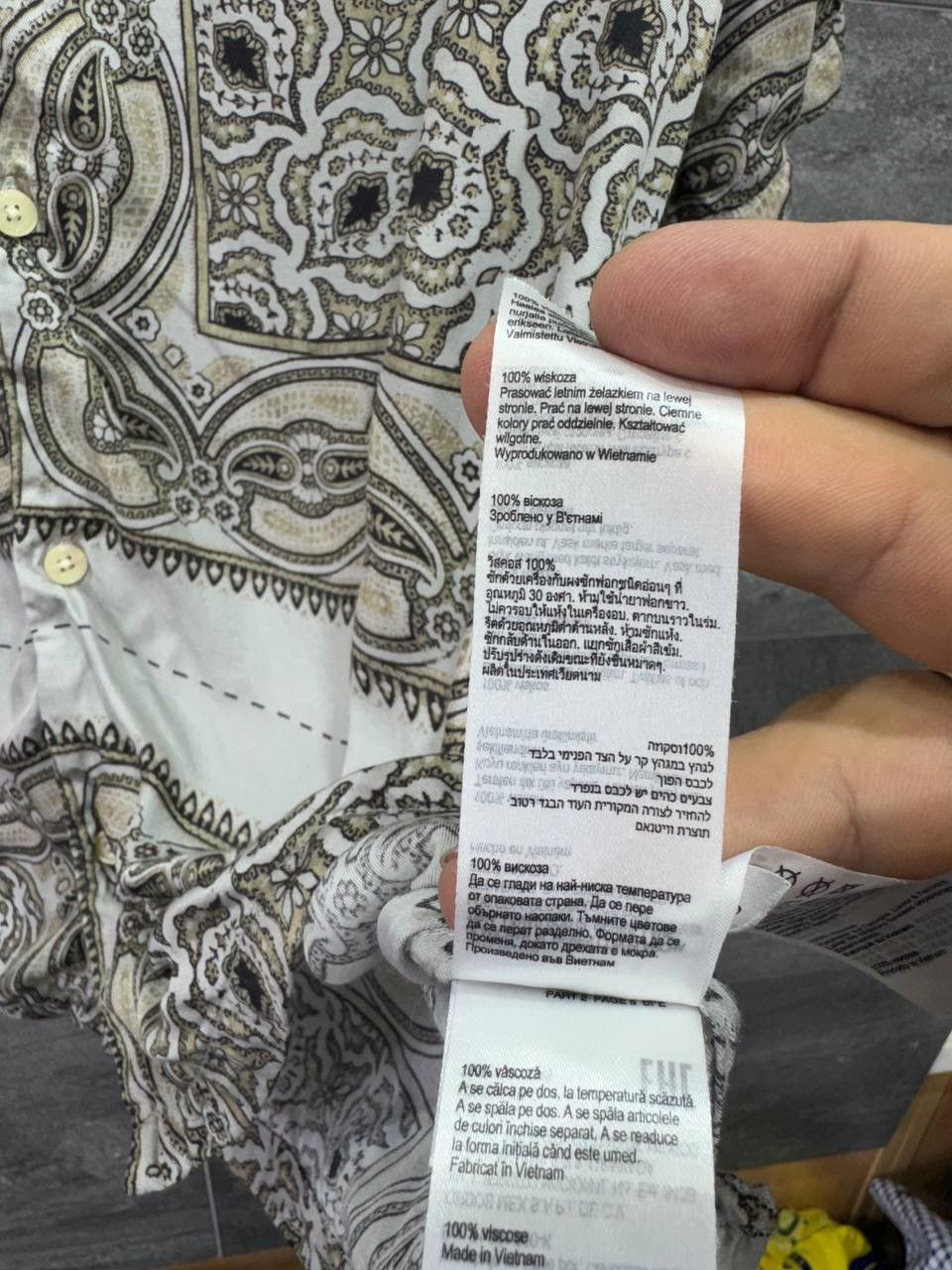 Other All Saints Sinaloa Shirt Hawaiian Men’s Bandana Paisley Size US M / EU 48-50 / 2 - 12 Thumbnail