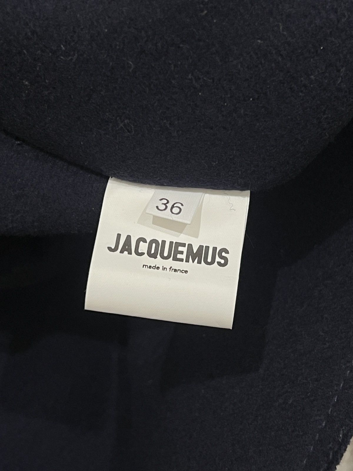 Jacquemus Dark navy hand dress Size XS / US 0-2 / IT 36-38 - 4 Thumbnail