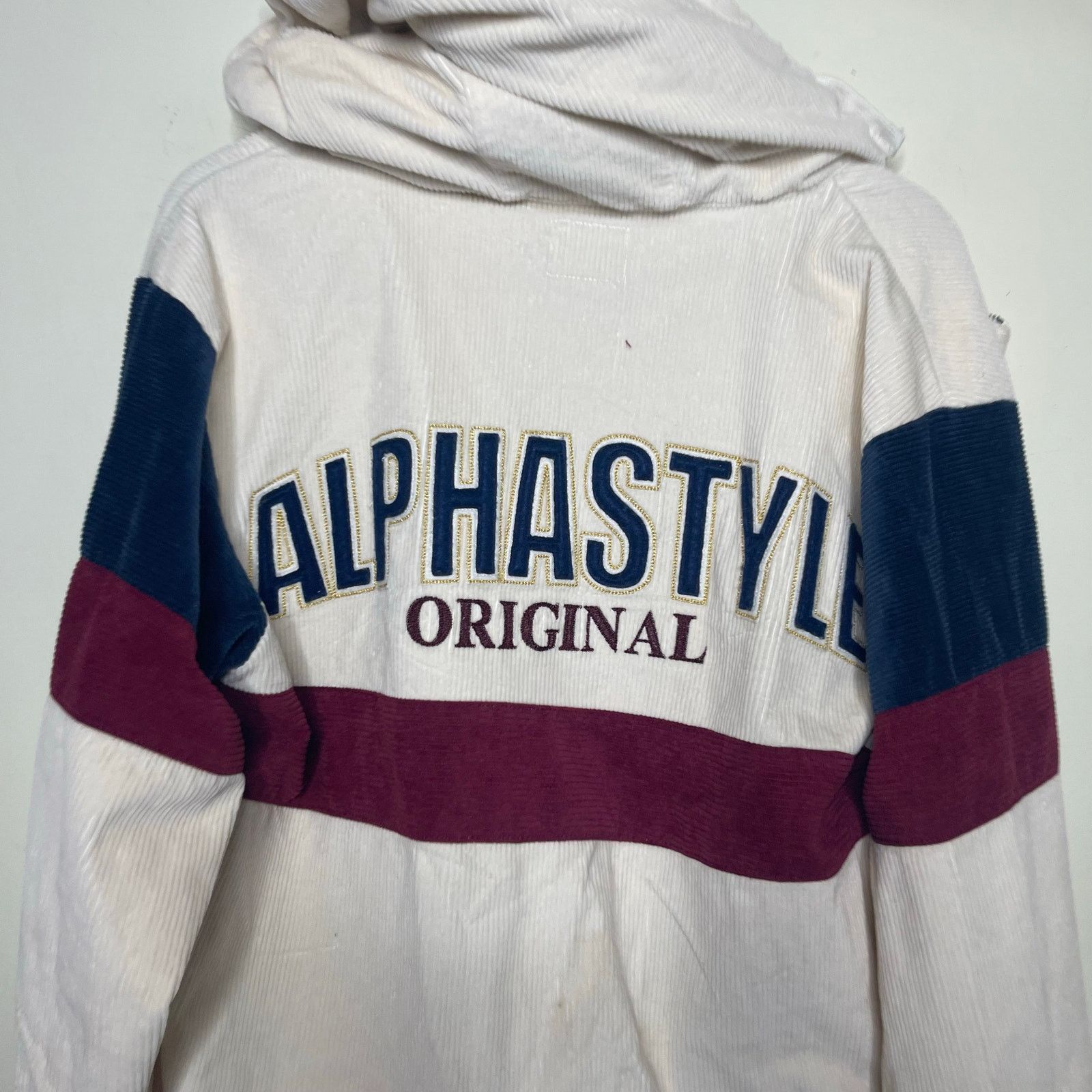 AlphaStyle Alphastyle APSL rare corduroy archive quilt hoodie jacket S Size US S / EU 44-46 / 1 - 9 Thumbnail