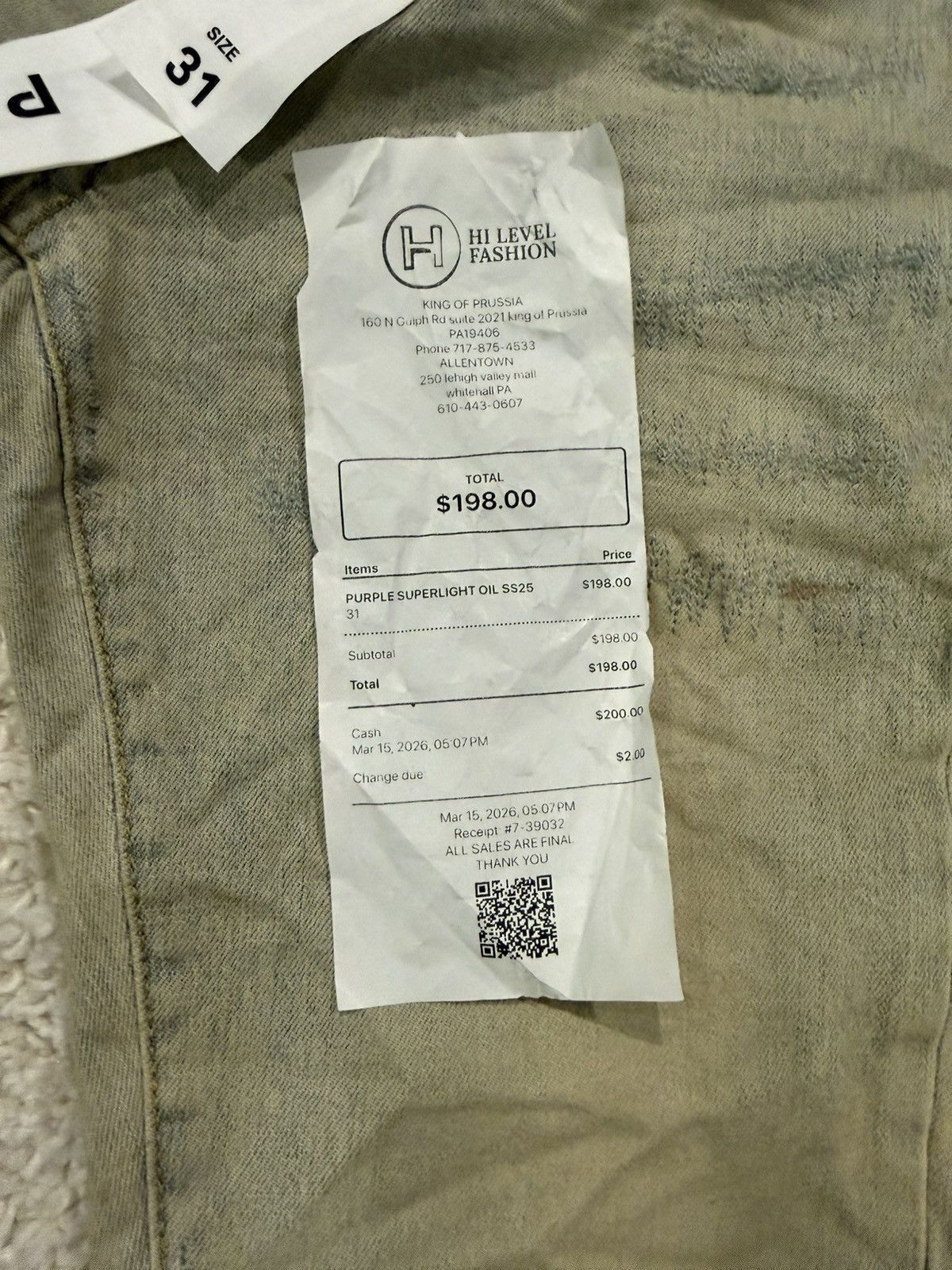Purple Brand purple brand jeans Size US 31 - 8 Thumbnail