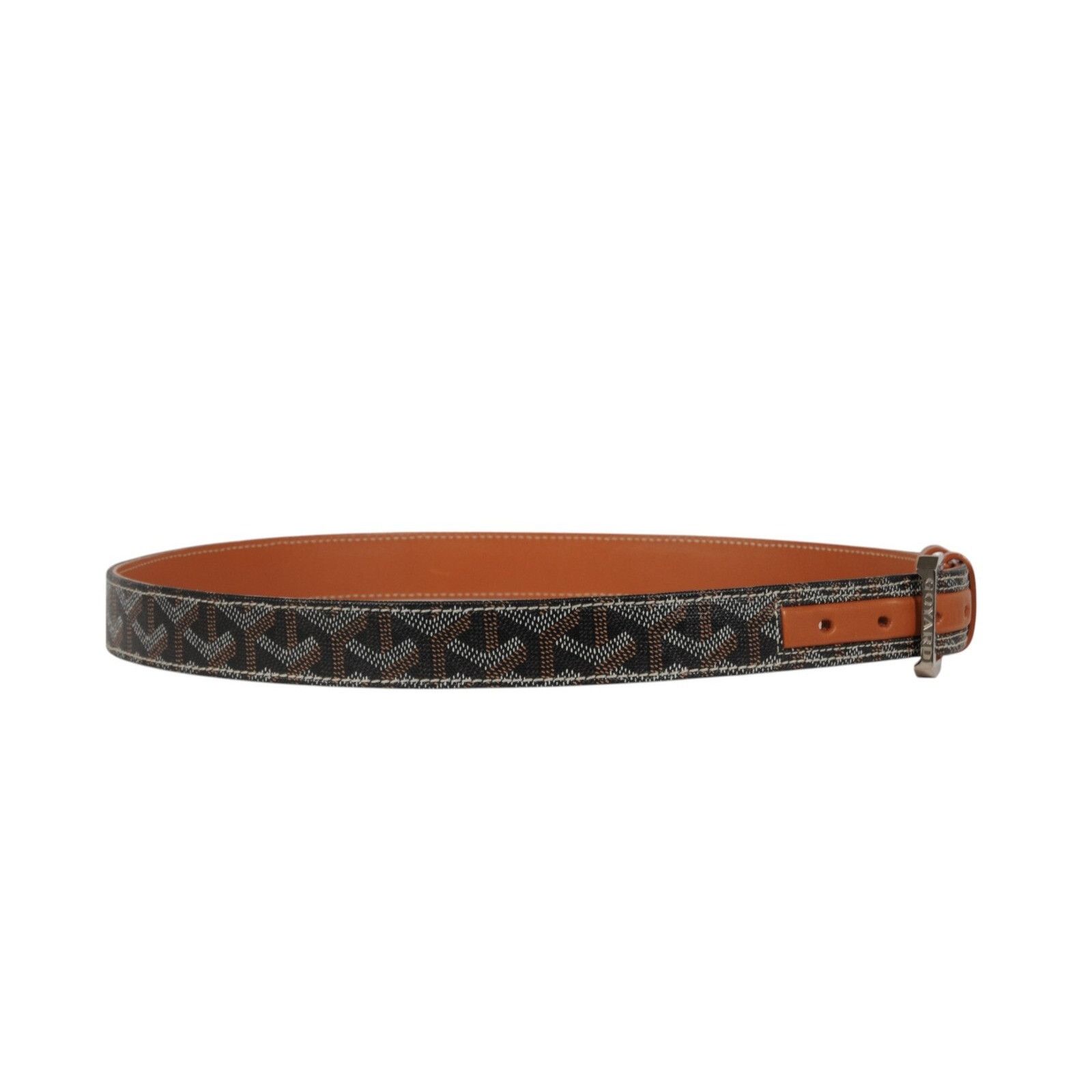 Fregate Belt 90 31 32 Black Brown Leather - 02533