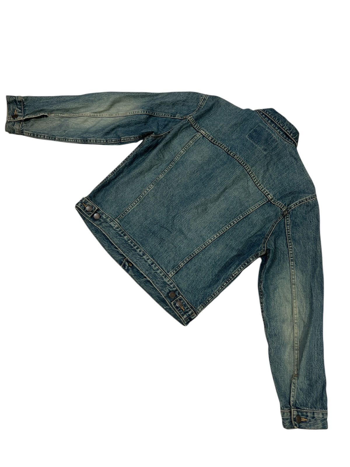 Big John Vintage Big John Spirit Jeans Jacket Denim Size L Size US L / EU 52-54 / 3 - 2 Thumbnail