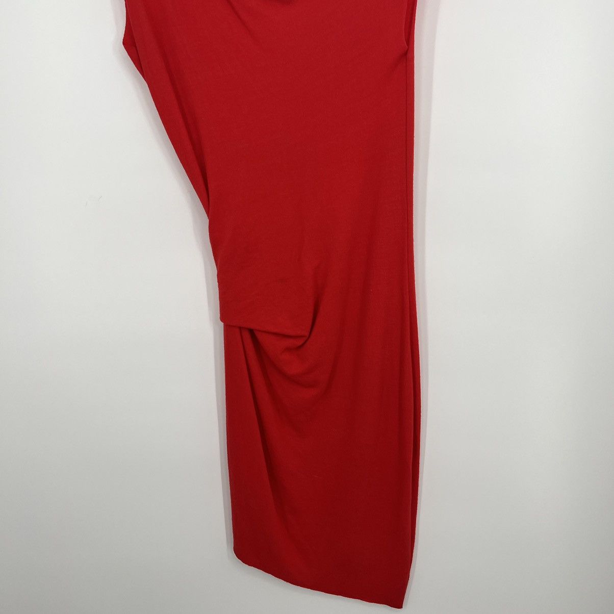 Helmut Lang Helmut Lang 100% Wool Asymmetrical Jersey Mini Dress Bodycon Size S / US 4 / IT 40 - 9 Thumbnail