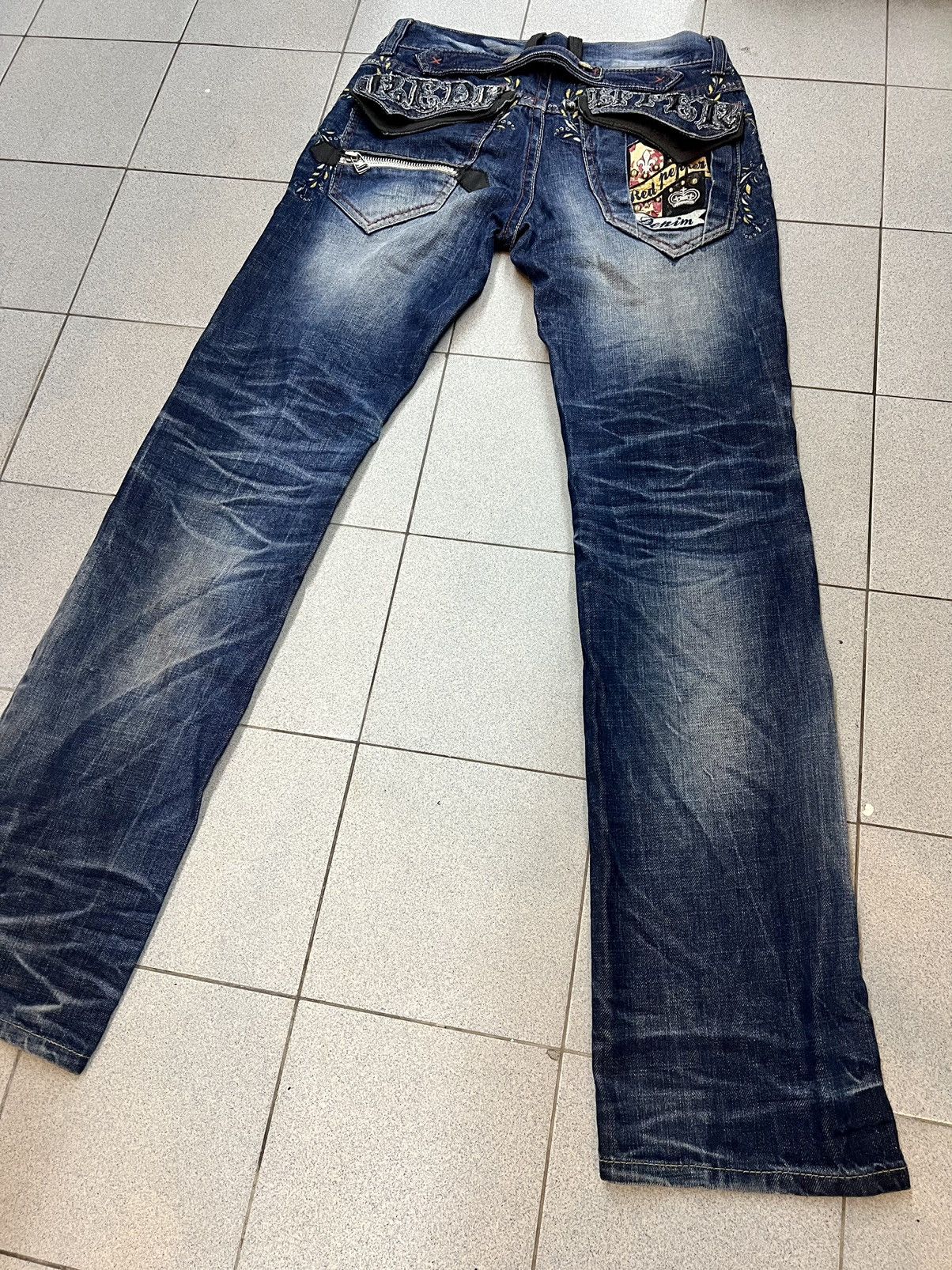 Hysteric Glamour Redpepper Seditionaries Distressed Jeans Size US 32 / EU 48 - 19 Thumbnail