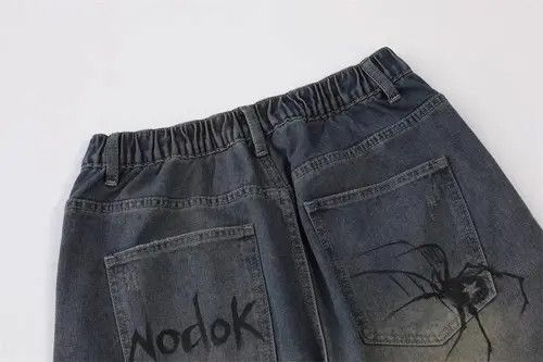 VIBE washed faded distressed hiphop flared jeans Size US 30 / EU 46 - 5 Thumbnail