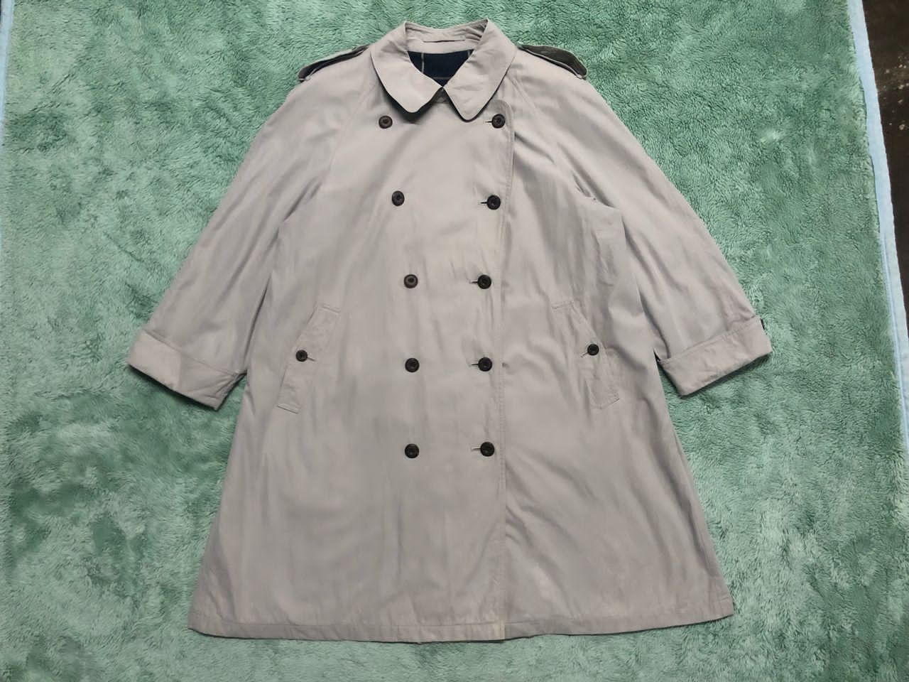 Burberry Prorsum VINTAGE BURBERRYS DOUBLE BREASTED TRENCHCOAT FADED Size L / US 10 / IT 46 - 2 Thumbnail