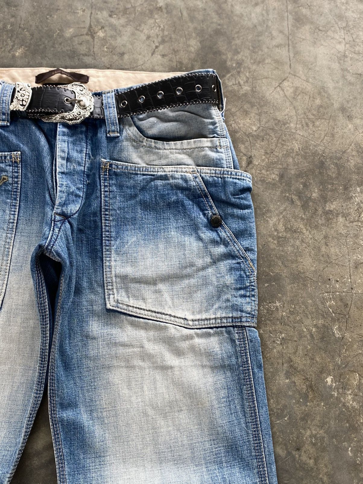 Japanese Brand × Jean × Sassafras Blue Way Japan Gardener Jeans Sassafras Inspire 🇯🇵 Size US 33 - 4 Thumbnail