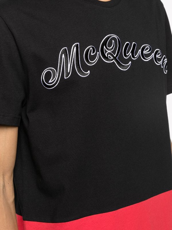 Alexander McQueen o1y1024 T-Shirt In Black/Red Size US S / EU 44-46 / 1 - 5 Thumbnail