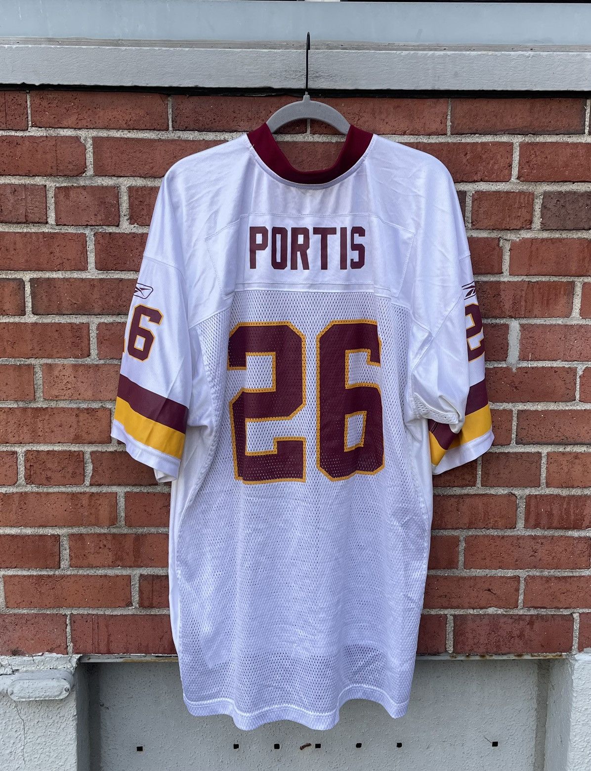 Reebok VTG Washington Redskins Clinton Portis #26 Reebok Jersey XL Size US XL / EU 56 / 4 - 8 Thumbnail