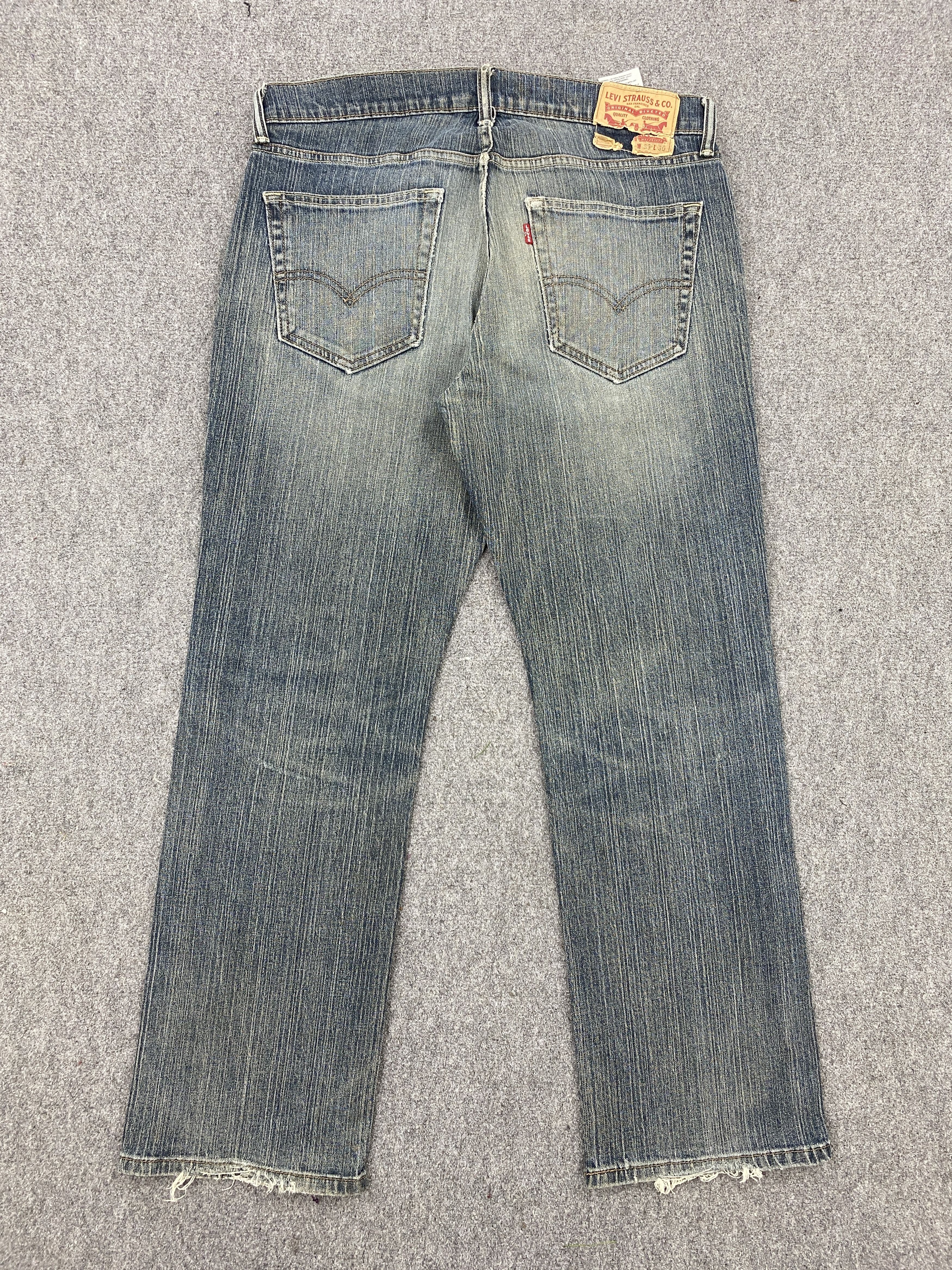 Levi's × Vintage Vintage Levis 559 Faded Blue Jeans DP2333 Size US 33 - 3 Thumbnail
