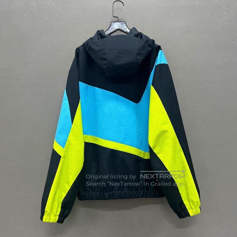 Louis Vuitton Louis Vuitton Color-block full-print hooded windproof jack Size US M / EU 48-50 / 2 - 2 Thumbnail