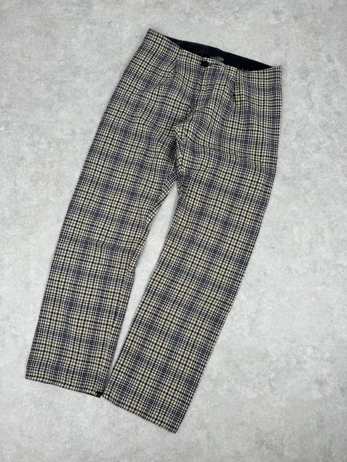 Jean Paul Gaultier 2000s Jean Paul Gaultier Beige Tartan Classy Pants Size US 30 / EU 46 - 5 Thumbnail