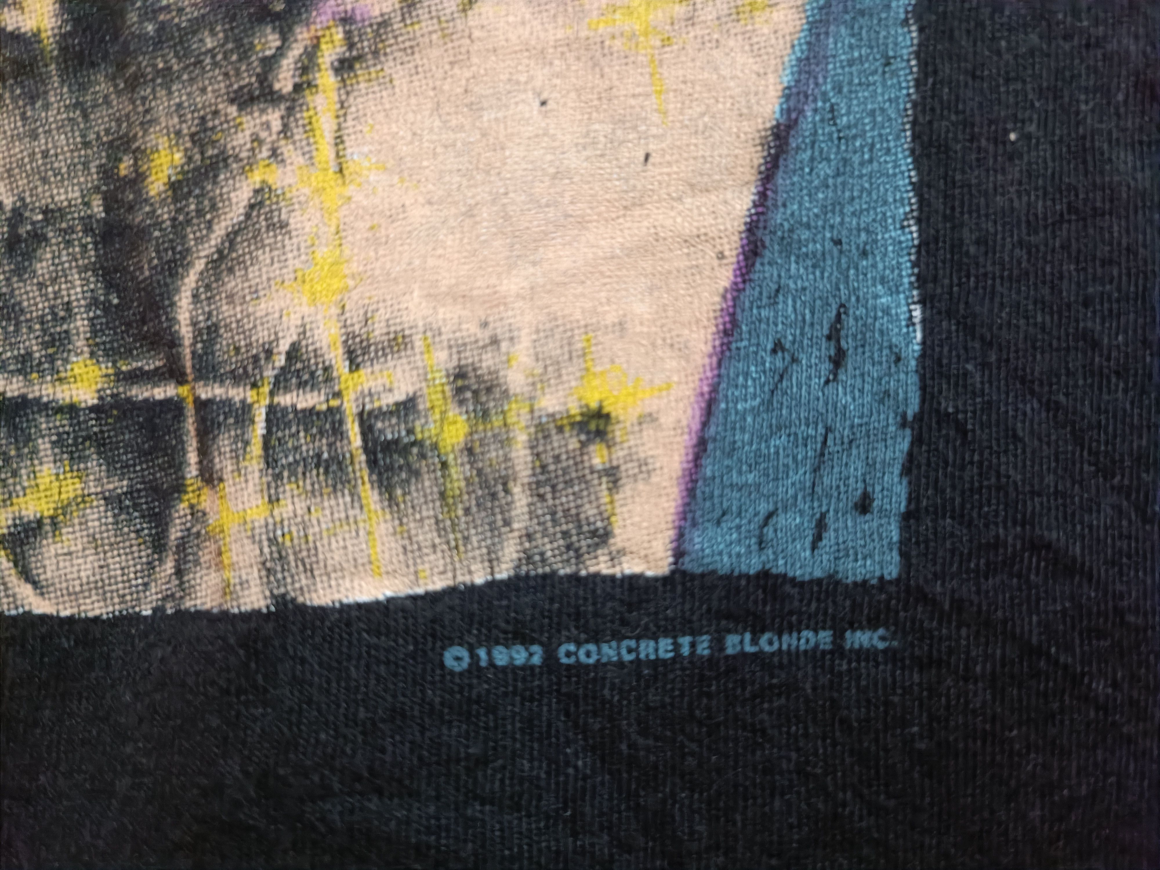 Band Tees ♦️Vintage Concrete Blonde - Walking The Wolrd 1992 T Shirt Size US XL / EU 56 / 4 - 7 Thumbnail