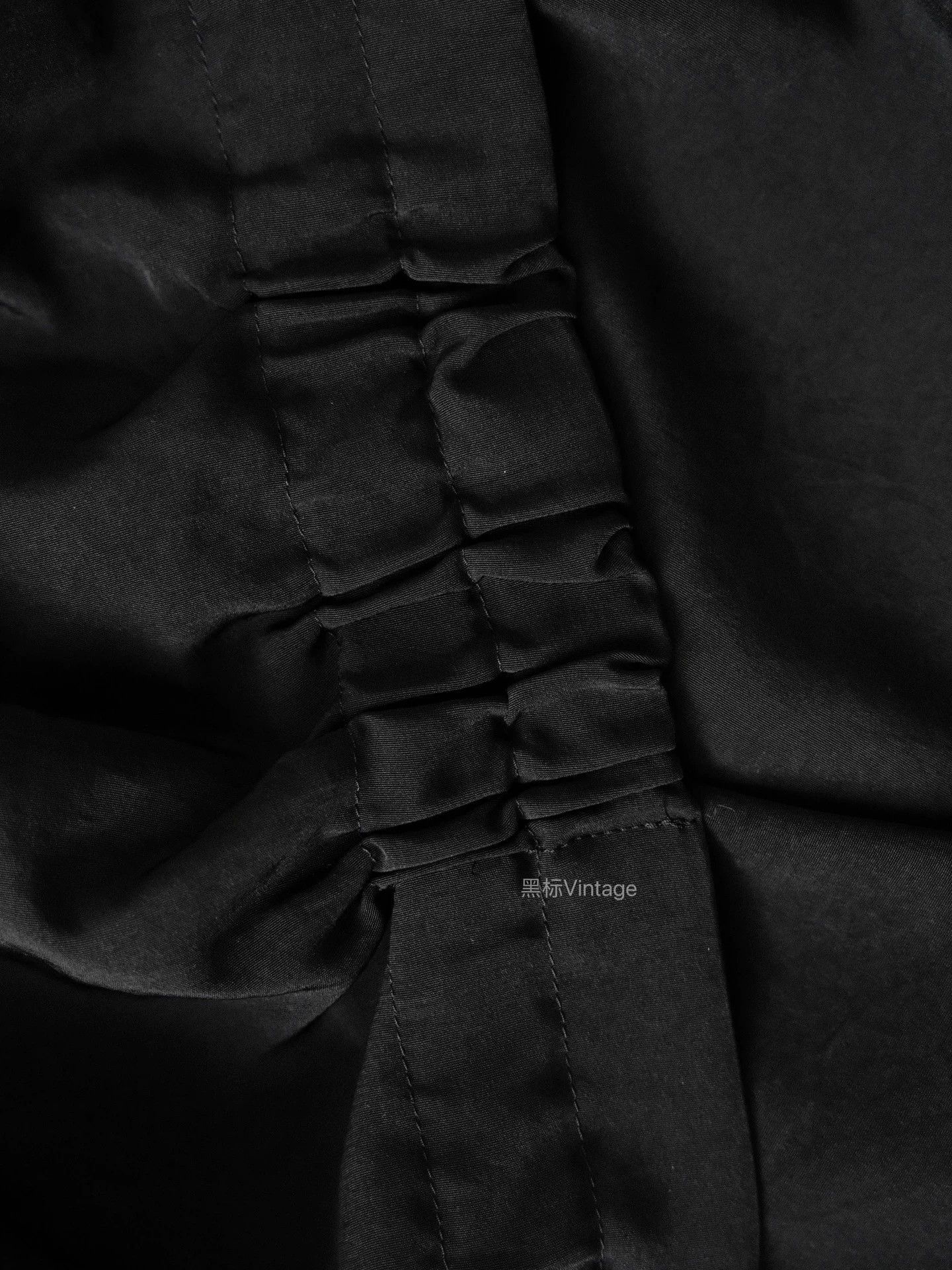 Yohji Yamamoto Yohji 21ss Vntg Twisted-Pleated Triacetate Wrap Dress Size 26" / US 2 / IT 38 - 7 Thumbnail