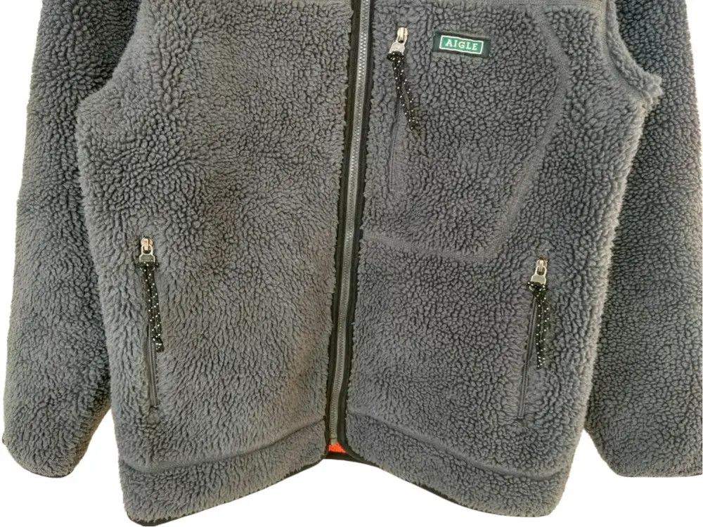 Aigle Vtg Aigle Zip up DeepPile Fleece Sweater Size US M / EU 48-50 / 2 - 3 Thumbnail