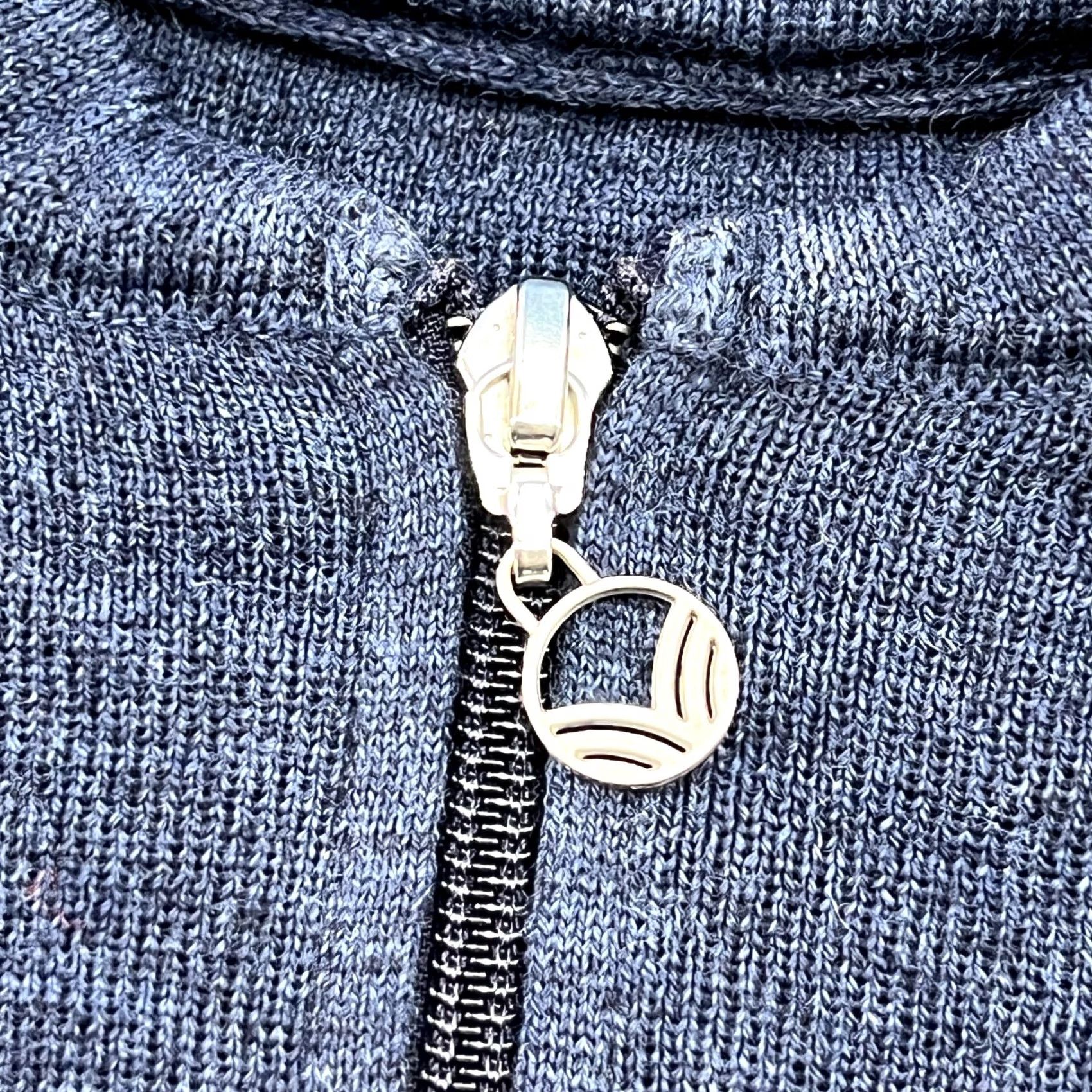 Dale Of Norway Dale of Norway OL SPIRIT Womens Sweater Small Knit 1/4 Zip 100% Merino Wool Blue Size S / US 4 / IT 40 - 6 Thumbnail