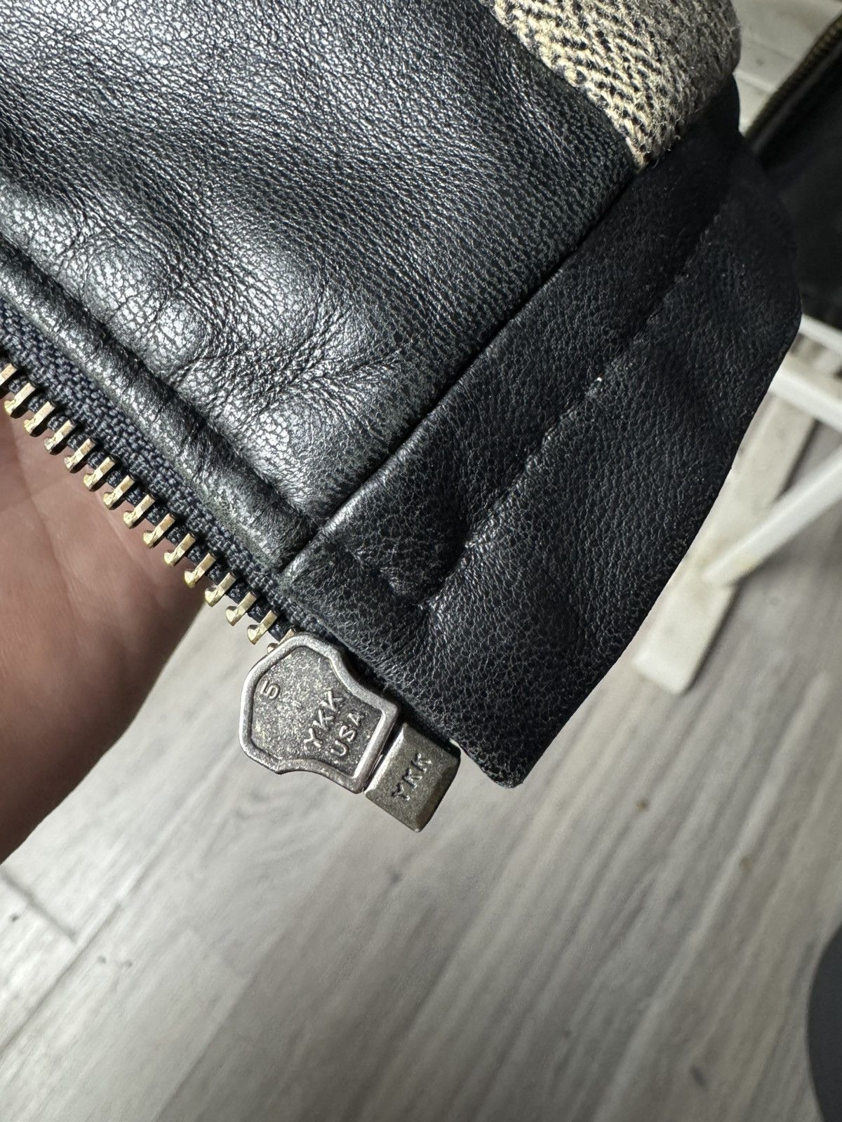 Genuine Leather Rockport 80s 90s Vintage Baggy Detroit Leather Jacket Size US M / EU 48-50 / 2 - 7 Thumbnail