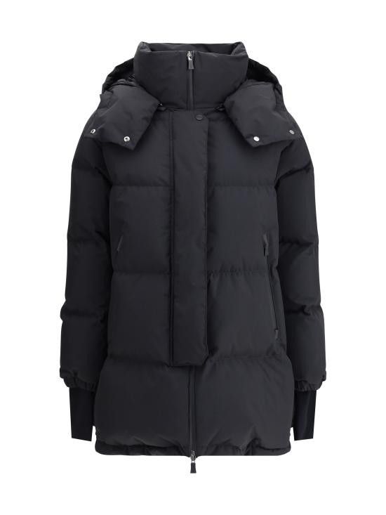 Herno HERNO Women Bubble Jackets PI002047D12840 9300 BLACK Size L / US 10 / IT 46 - 1 Thumbnail