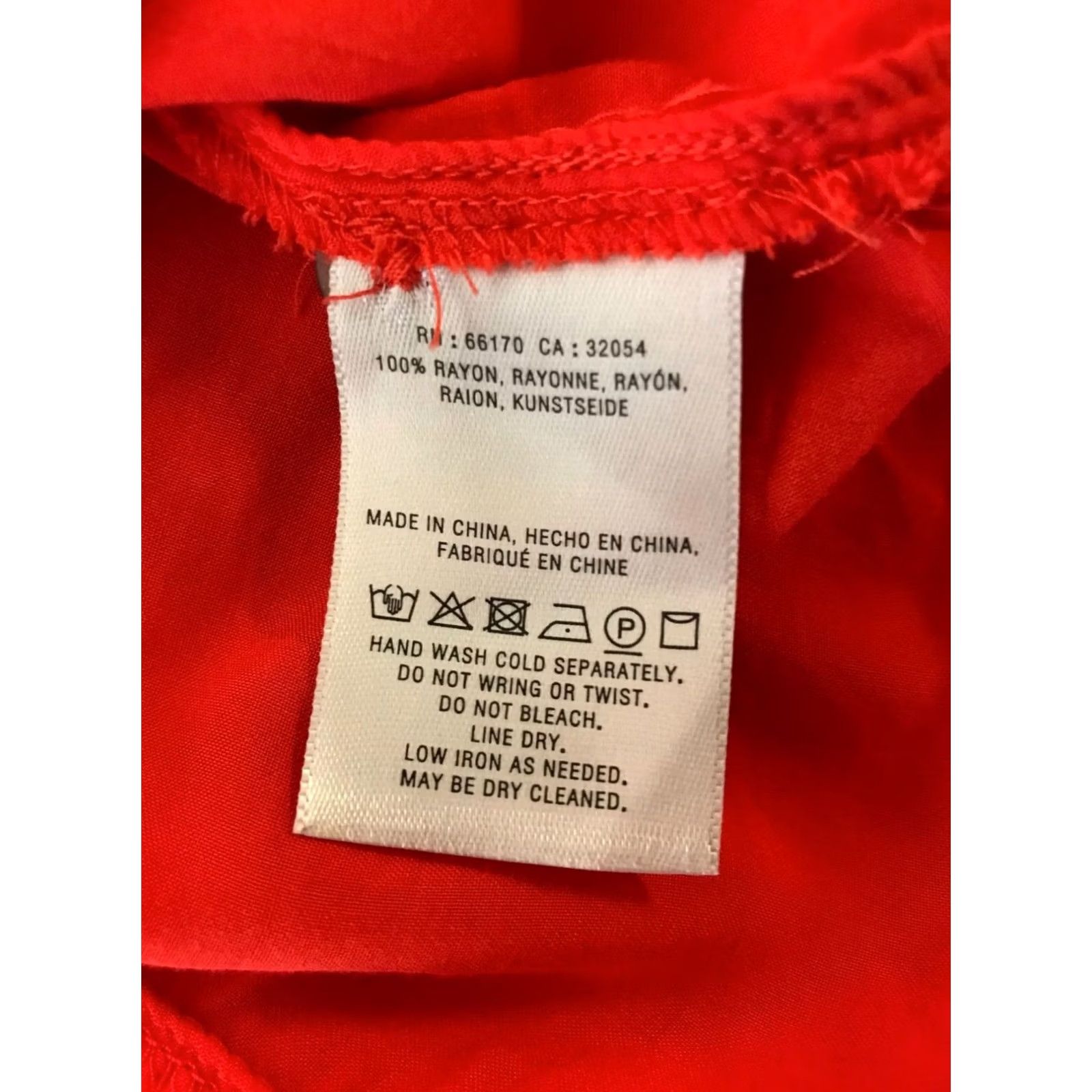 Vintage MAEVE Women's Red Short Sleeve Top Shirt 2 Size XS / US 0-2 / IT 36-38 - 6 Thumbnail