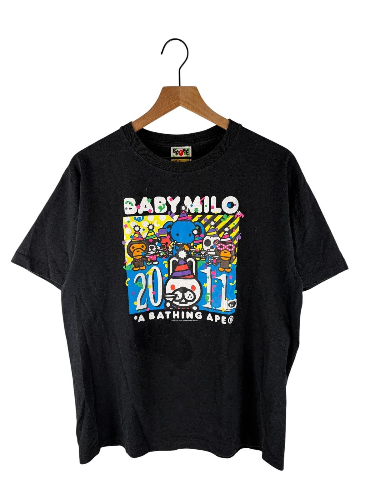 2011 Bape Milo Anniversary Print Tee