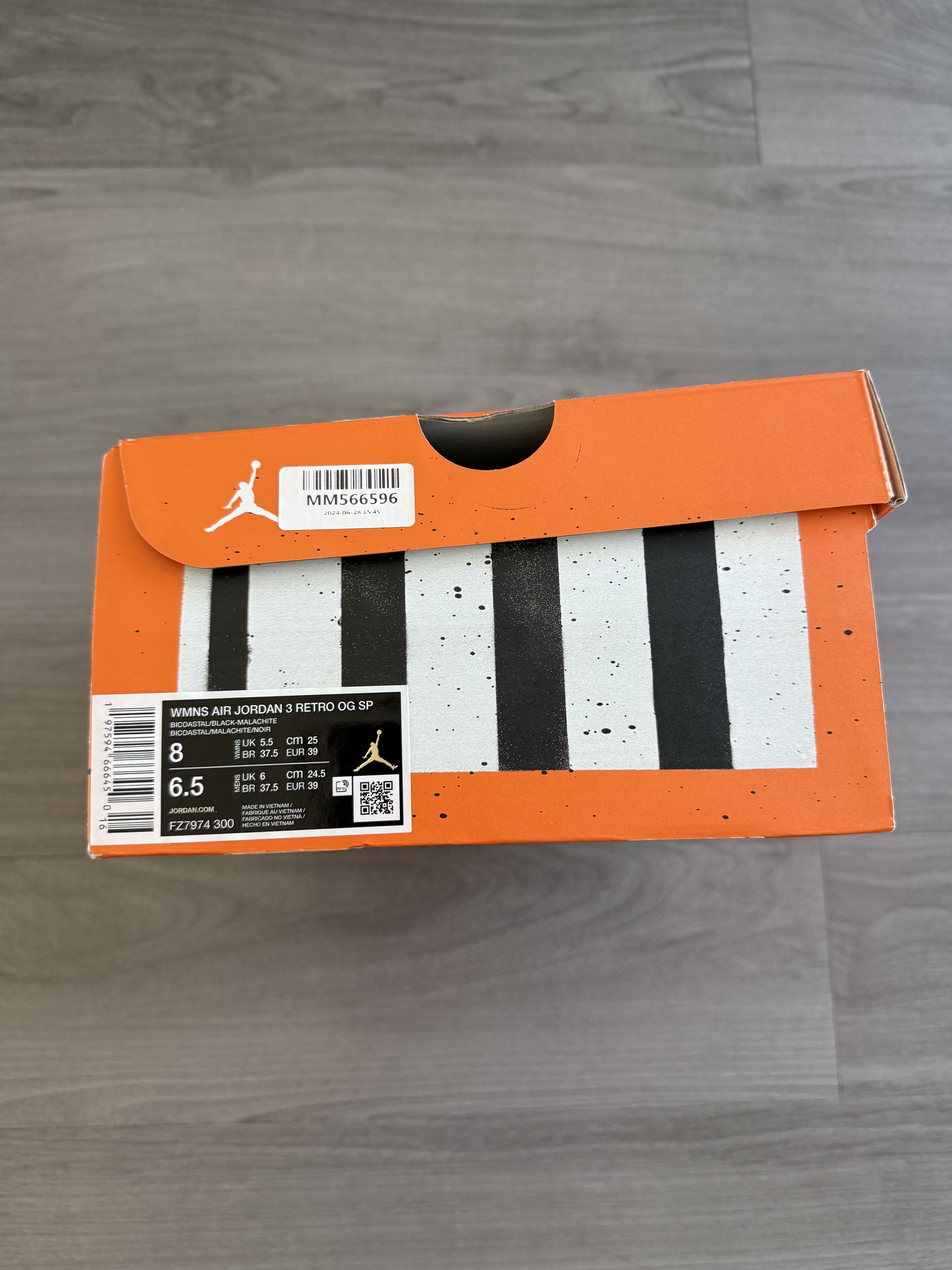 Jordan Brand × Nina Chanel Abney Jordan 3 Retro SP Nina Chanel Abney Bicoastal Sz 8 Deadstock Size US 8 / IT 38 - 11 Thumbnail