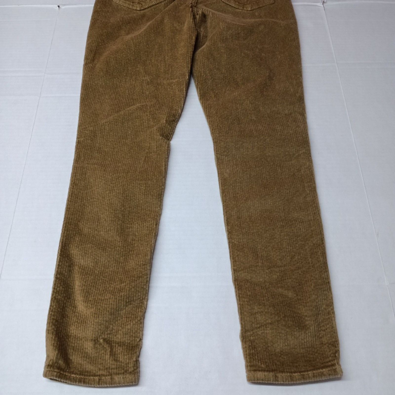 Levi's Levis 721 Corduroy Pants Womens 30x30 Brown Skinny IRREGULAR Size 30" / US 8 / IT 44 - 7 Thumbnail