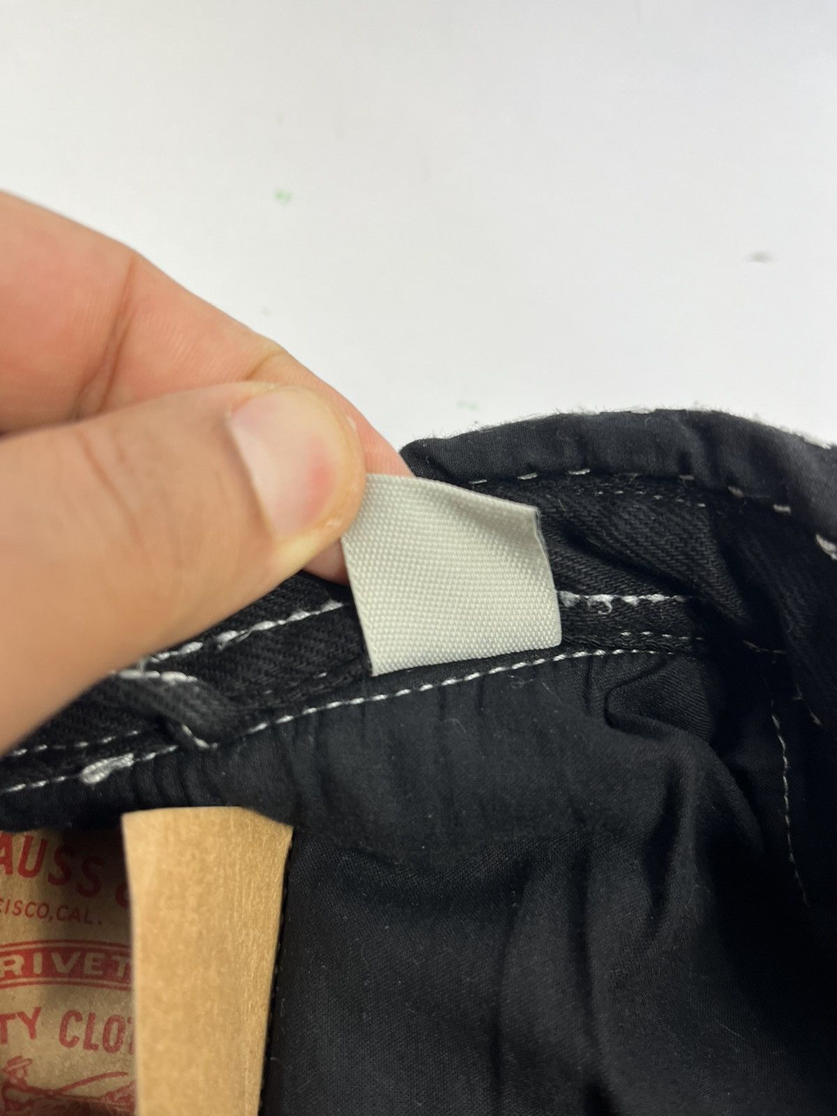 DENIM TEARS × Levi's Embroidered Black oversized quilted Jacket Size US XL / EU 56 / 4 - 6 Thumbnail