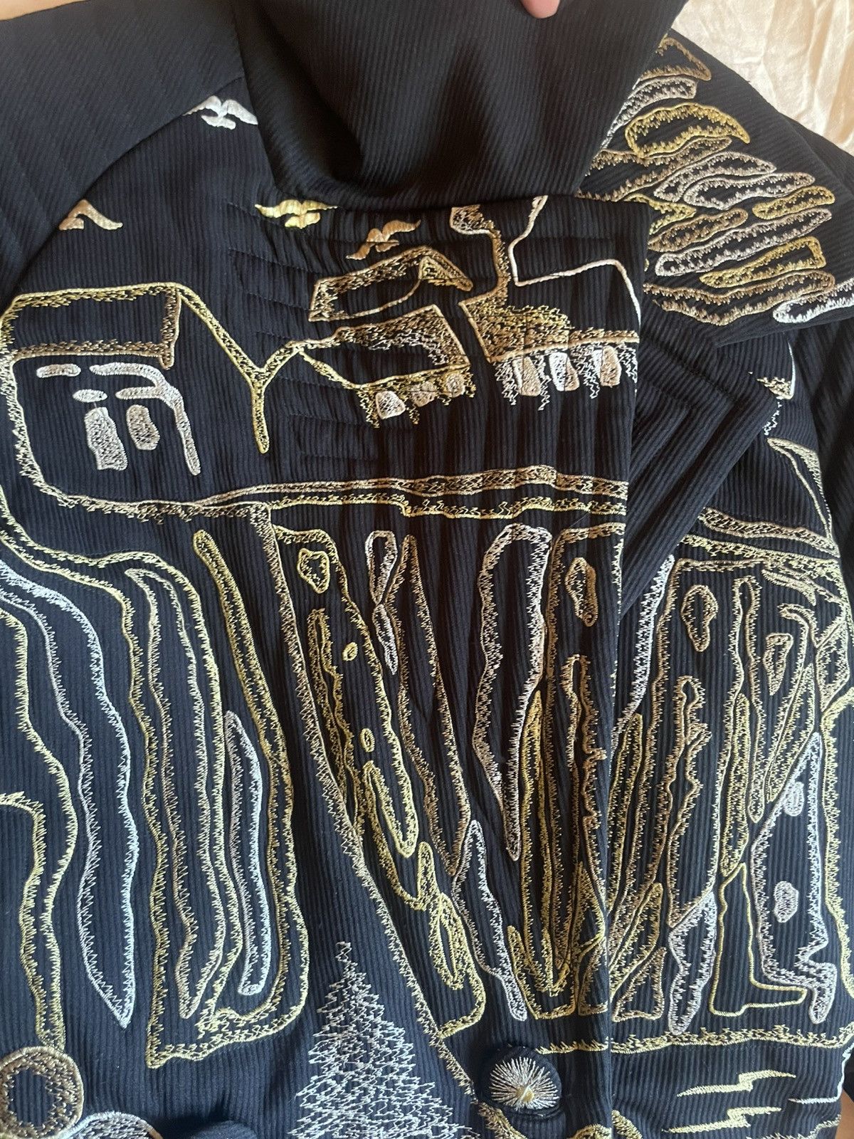 Other Vintage Korii Joko Embroidered Art-to-Wear Jacket Size US M / EU 48-50 / 2 - 10 Thumbnail