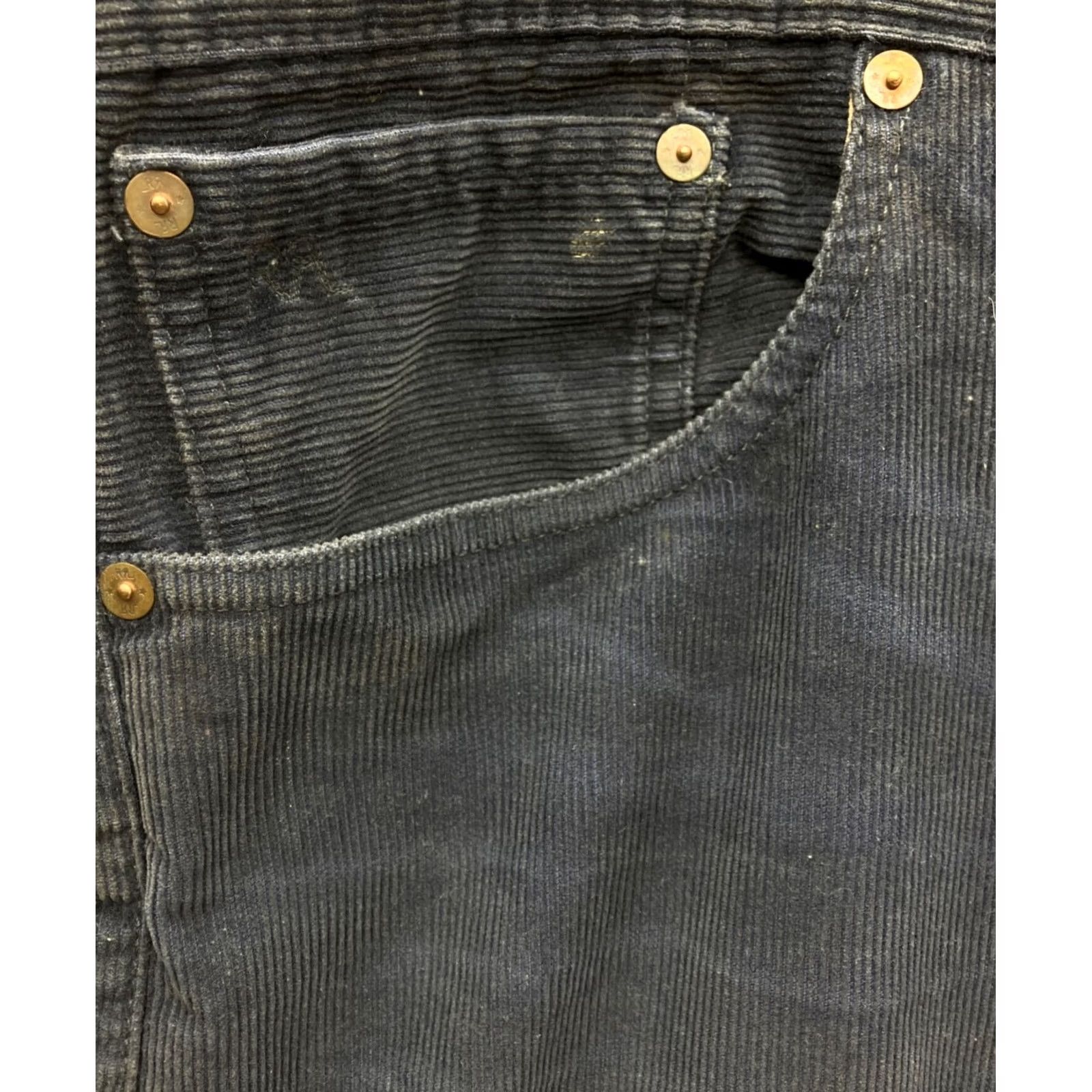 Ralph Lauren RRL Ralph Lauren Corduroy Pants Navy W36×L32 Men’s 5pockets Adult Regular Size 36 Navy Corduroy Pants Mens Size US 36 / EU 52 - 5 Thumbnail
