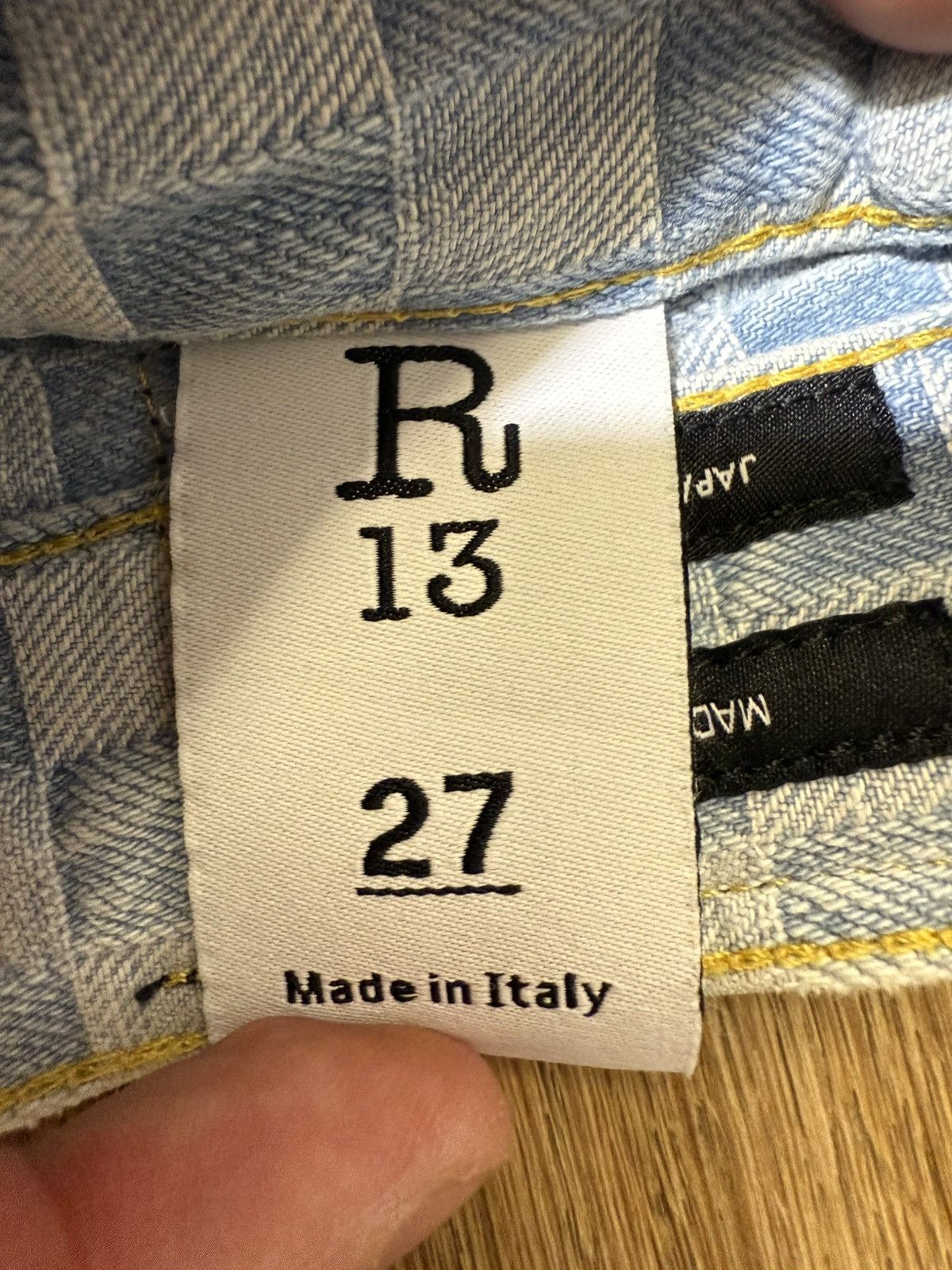 R13 R13 Izzy drop checker board Size 27" / US 4 / IT 40 - 20 Thumbnail