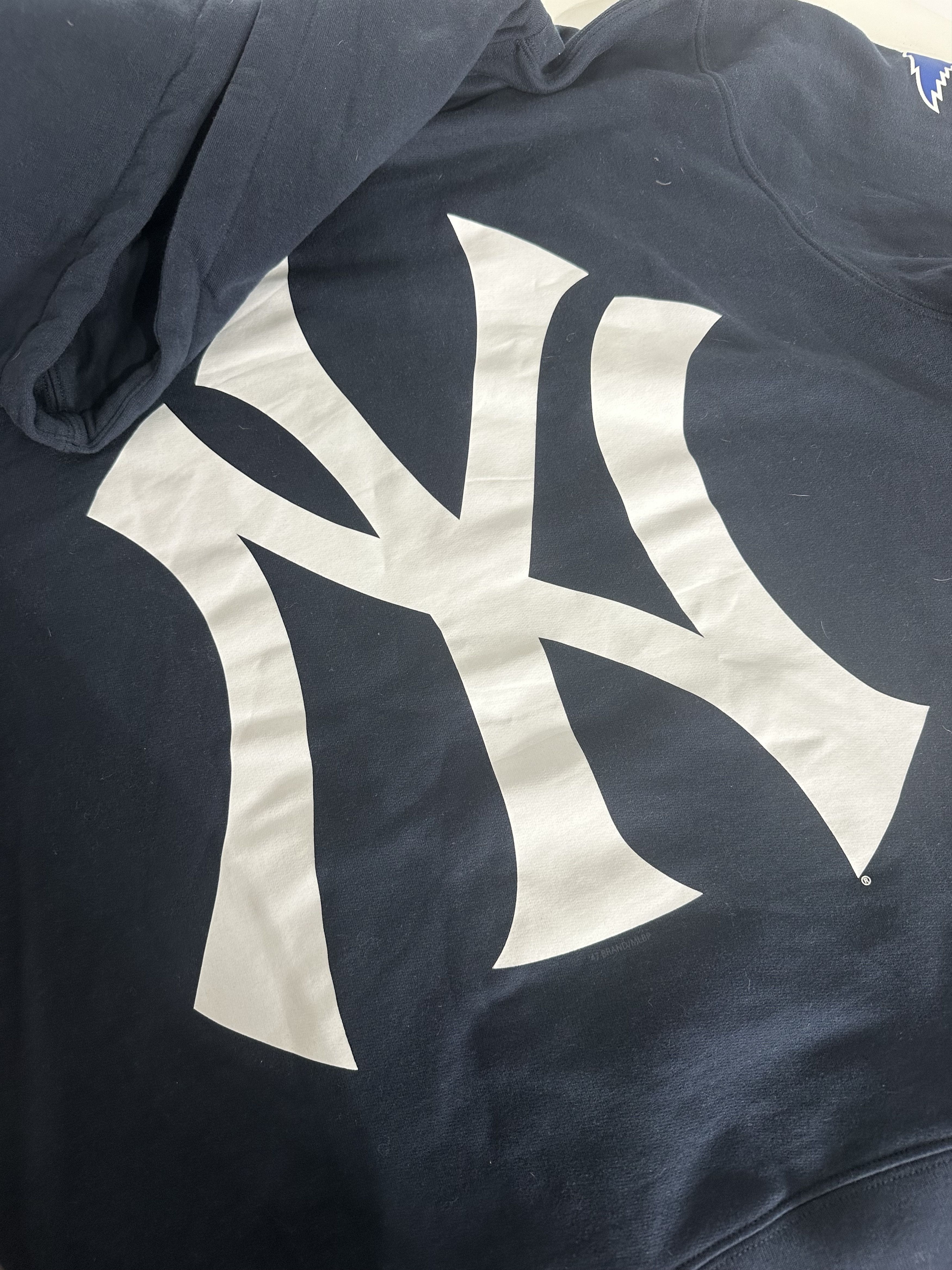 47 × MLB × Supreme Supreme x 47 x MLB New York hoodie size L Size US L / EU 52-54 / 3 - 7 Thumbnail
