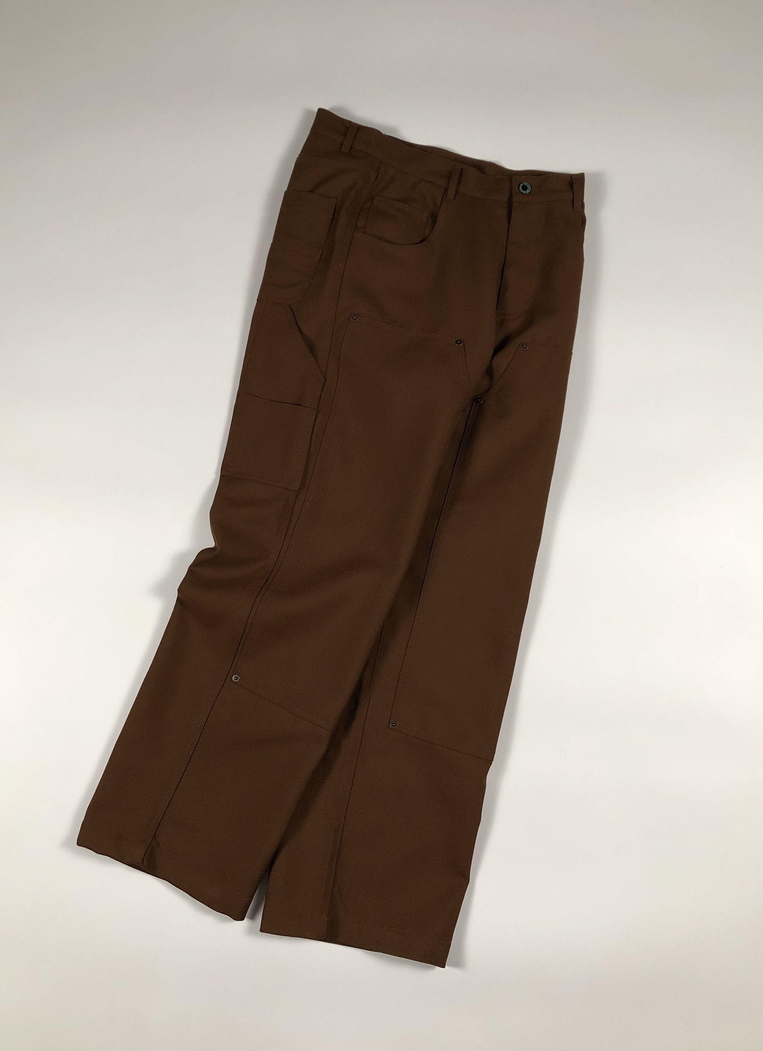 Brain Dead Brain Dead Serge Wool Double Knee Utility Pants Size US 30 / EU 46 - 1 Thumbnail