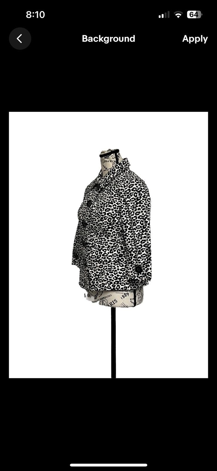 Vintage Vintage Forever 21 Jacquard Leopard Single Breast Blazery M Size M / US 6-8 / IT 42-44 - 2 Thumbnail