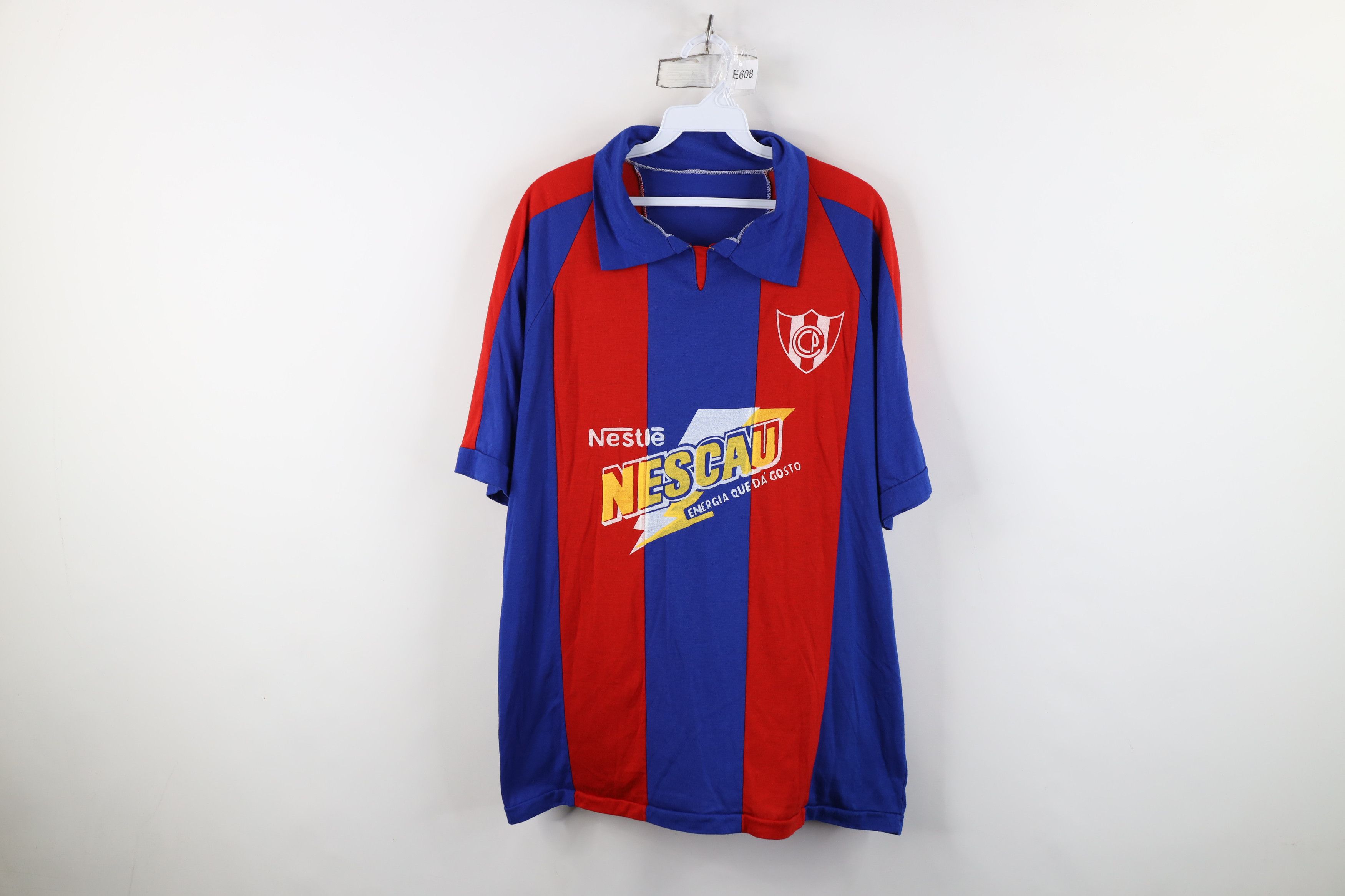 Vintage Vintage 80s Club Cerro Porteno Soccer Football Jersey #10 Size US L / EU 52-54 / 3 - 1 Thumbnail