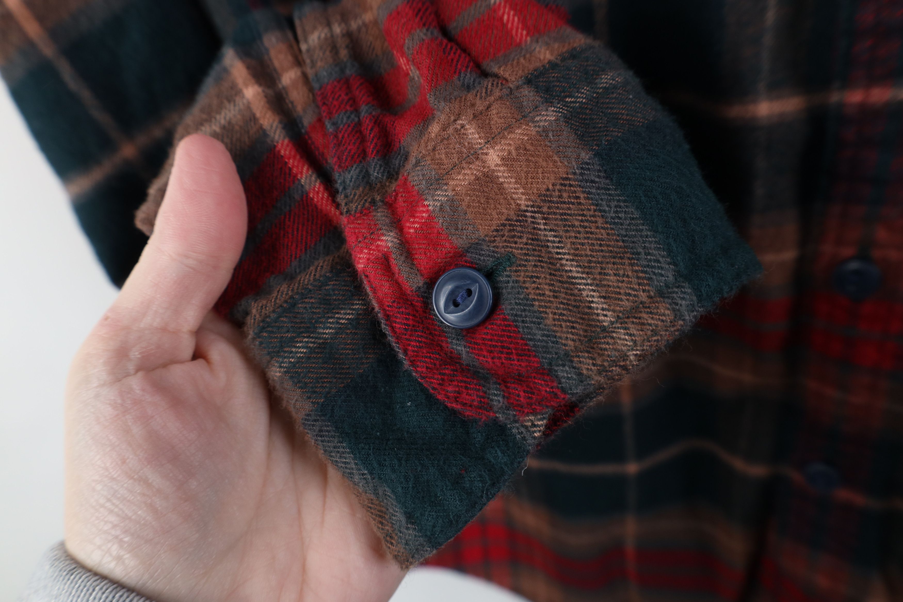 J.Crew Vintage Y2K J Crew Flannel Collared Button Shirt Plaid Size US M / EU 48-50 / 2 - 4 Thumbnail