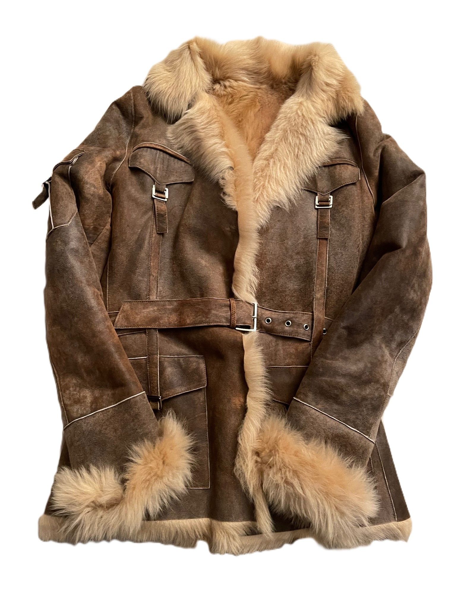 Other Prandina Italian shearling jacket Size M / US 6-8 / IT 42-44 - 3 Thumbnail