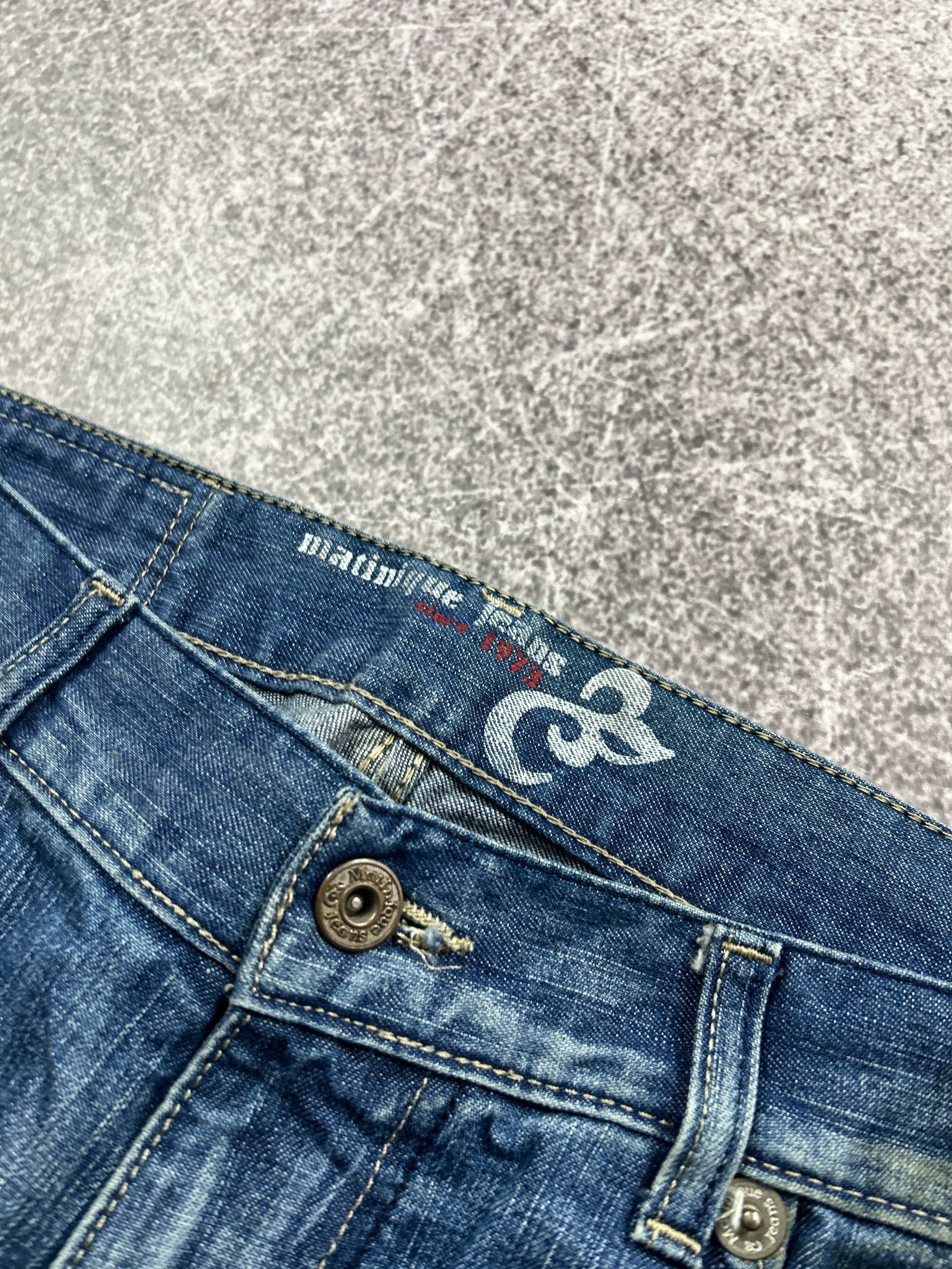 Vintage classic baggy balenciaga rick owens style jeans 90s y2k Size US 32 / EU 48 - 6 Thumbnail