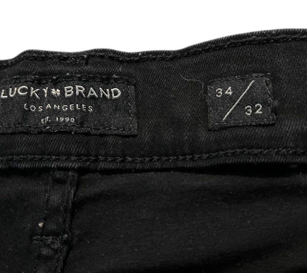 Lucky Brand Lucky Brand black denim jeans Size 34" Size US 34 / EU 50 - 3 Thumbnail