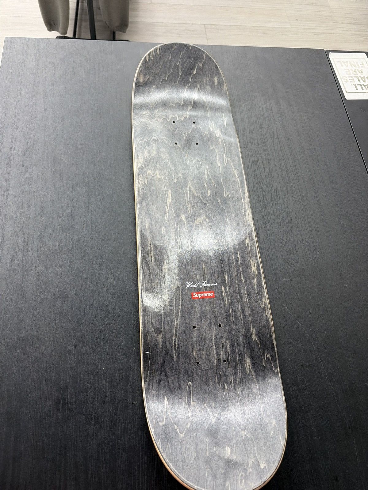 Supreme Supreme Illegal Business Skateboard Deck Red Size ONE SIZE - 3 Thumbnail